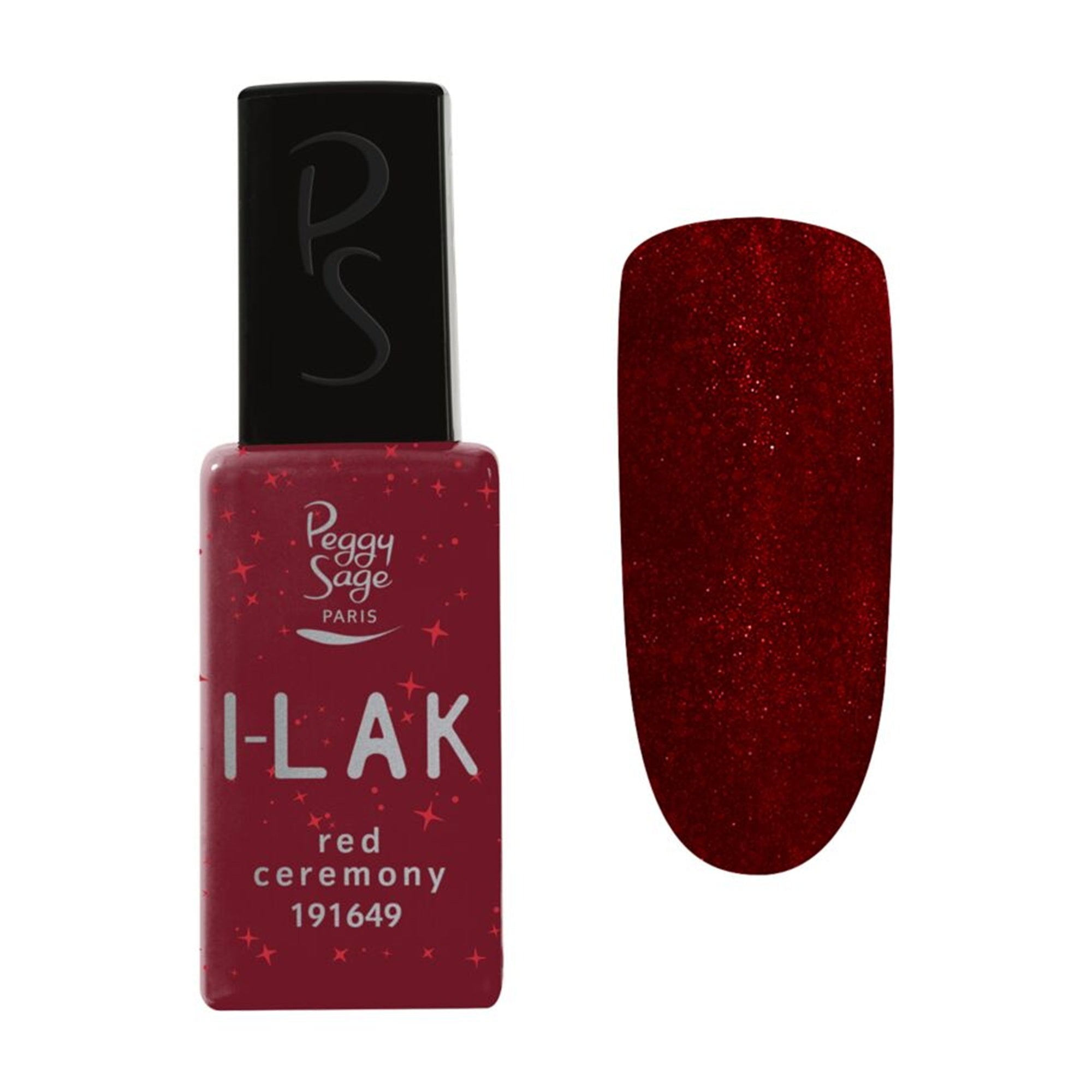 Peggy Sage I-Lak Smalto Semipermanente TPO Free 11ml - Red Ceremony
