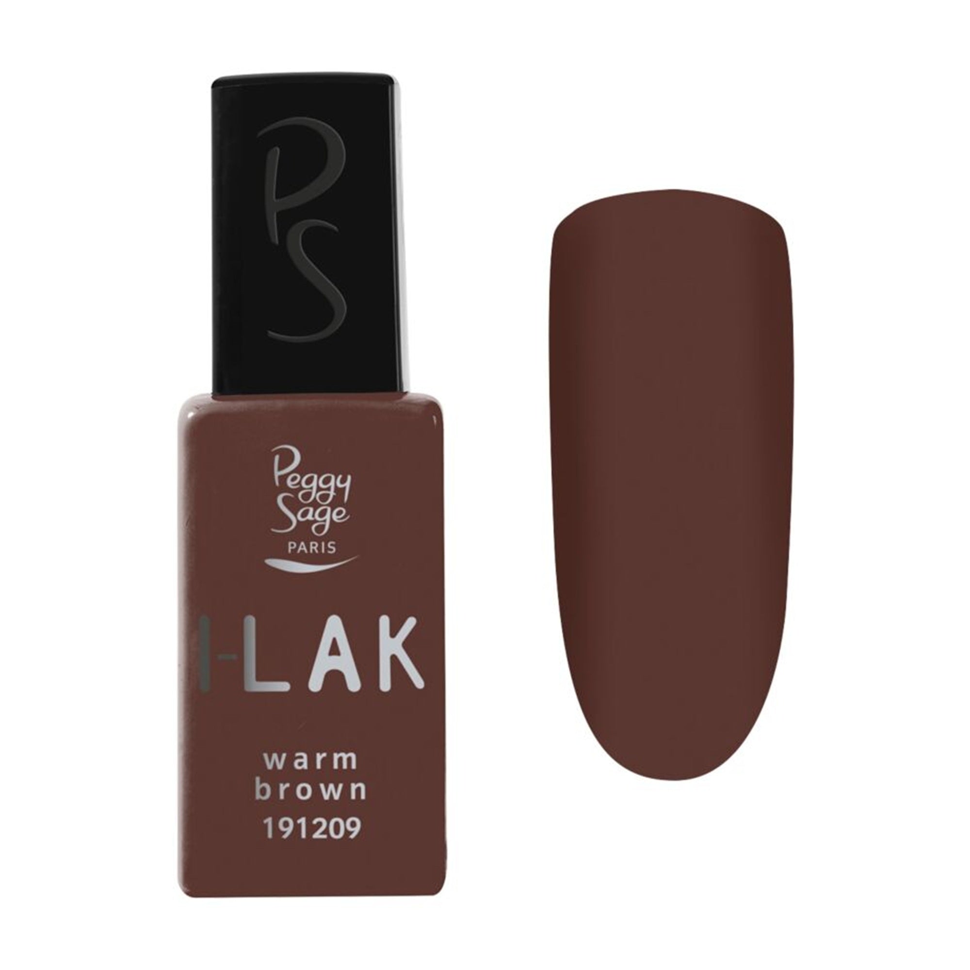 Peggy Sage I-Lak Smalto Semipermanente TPO Free 11ml - Warm Brown