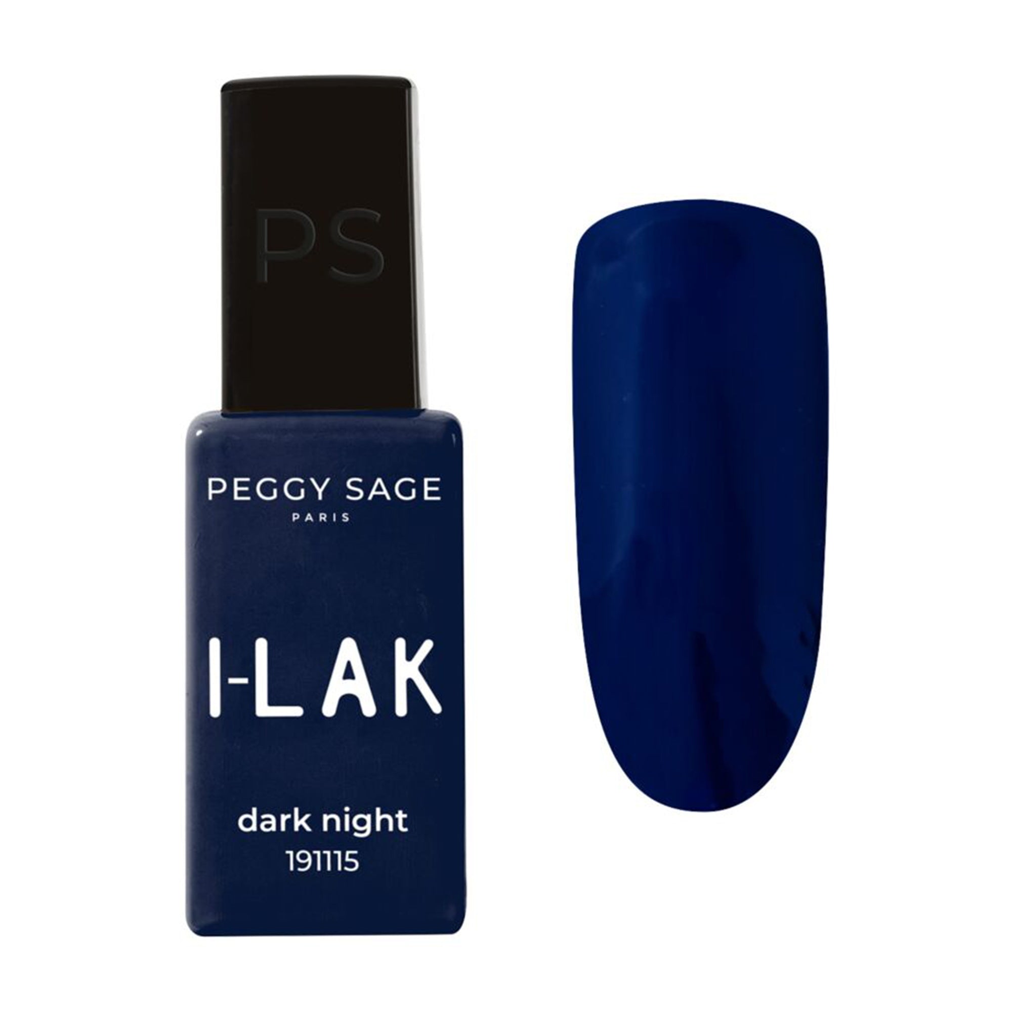 Peggy Sage I-Lak Smalto Semipermanente TPO Free 11ml - Dark Night