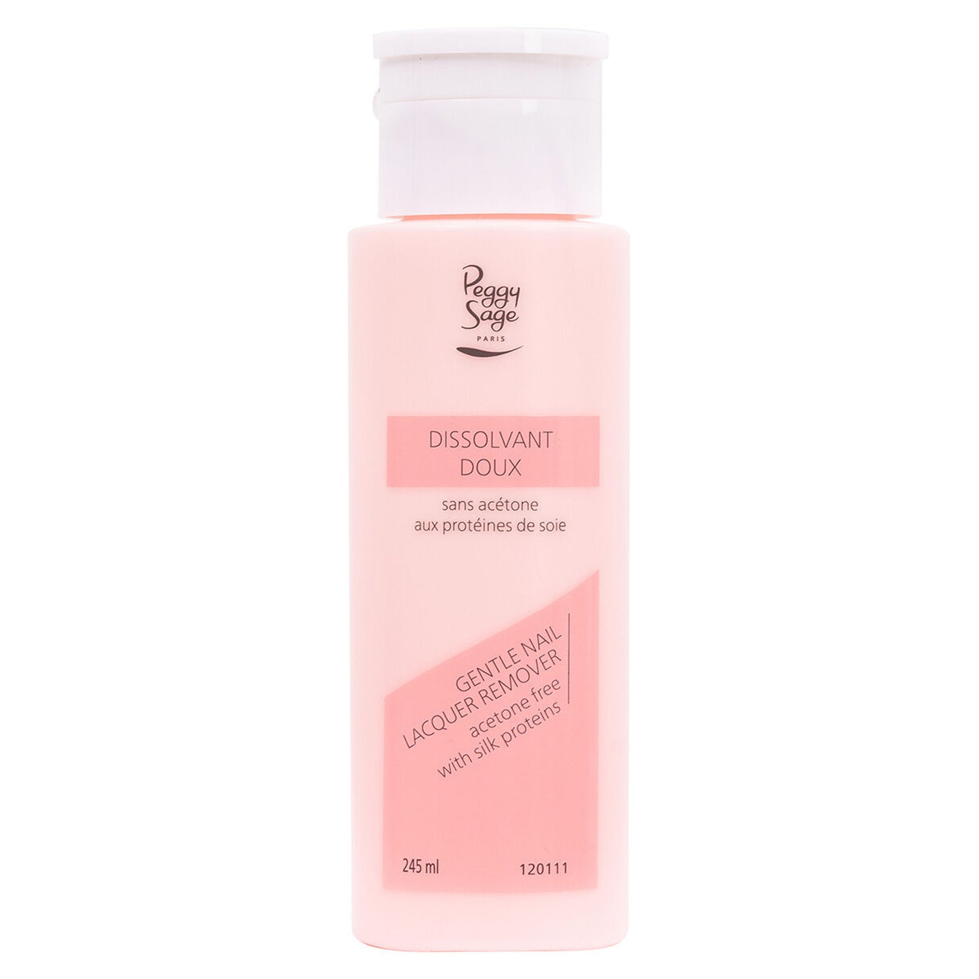 Peggy Sage Solvente Delicato Senza Acetone con Dosatore - 245ml