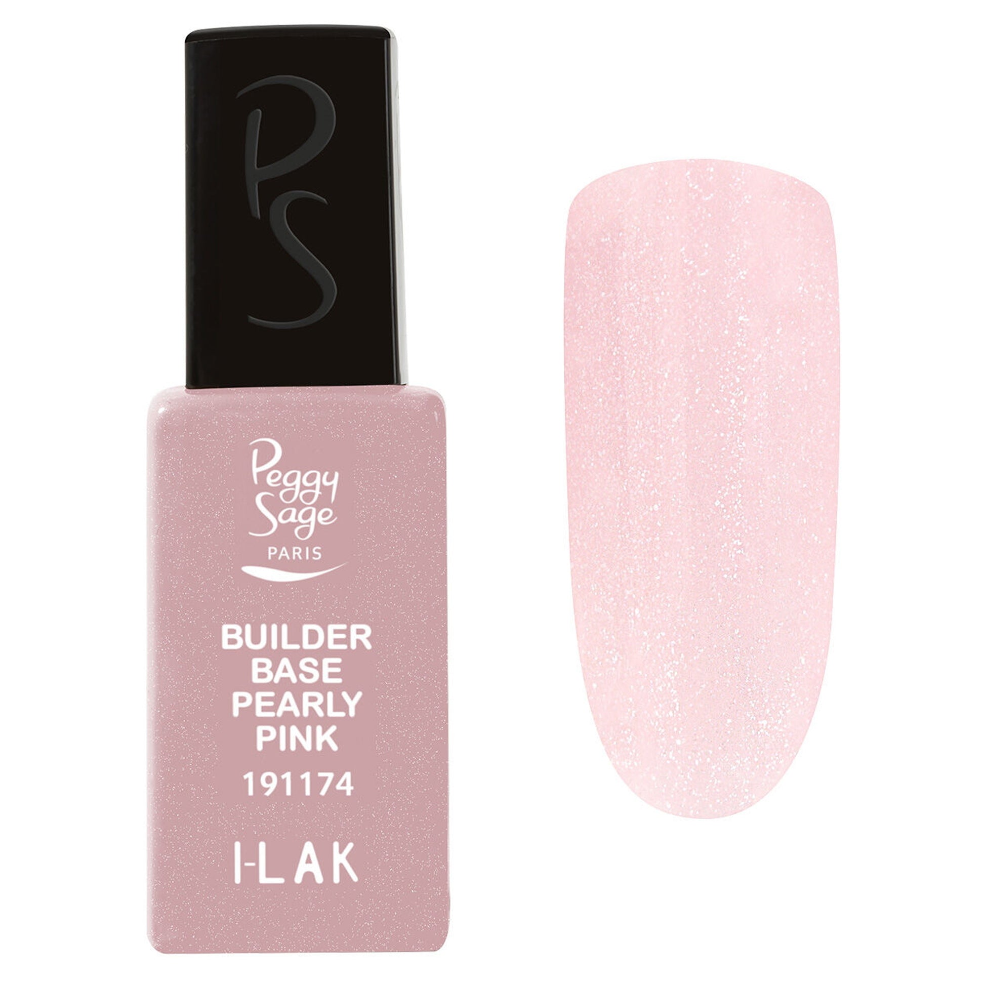 Peggy Sage I-LAK Builder Base per Semipermanente 11ml - Pearly Pink