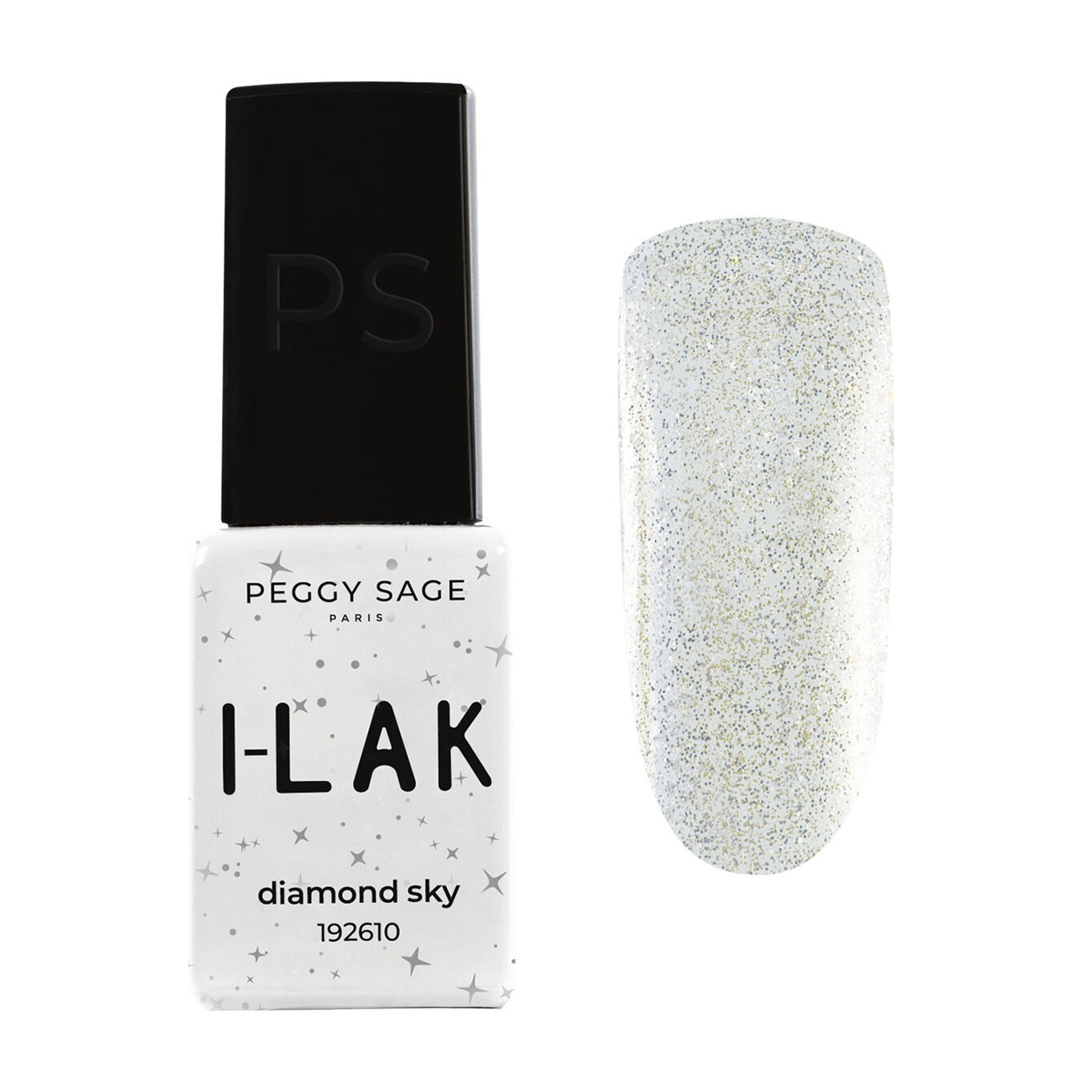 Peggy Sage I-Lak Mini Smalto Semipermanente TPO Free 5ml - Diamond Sky