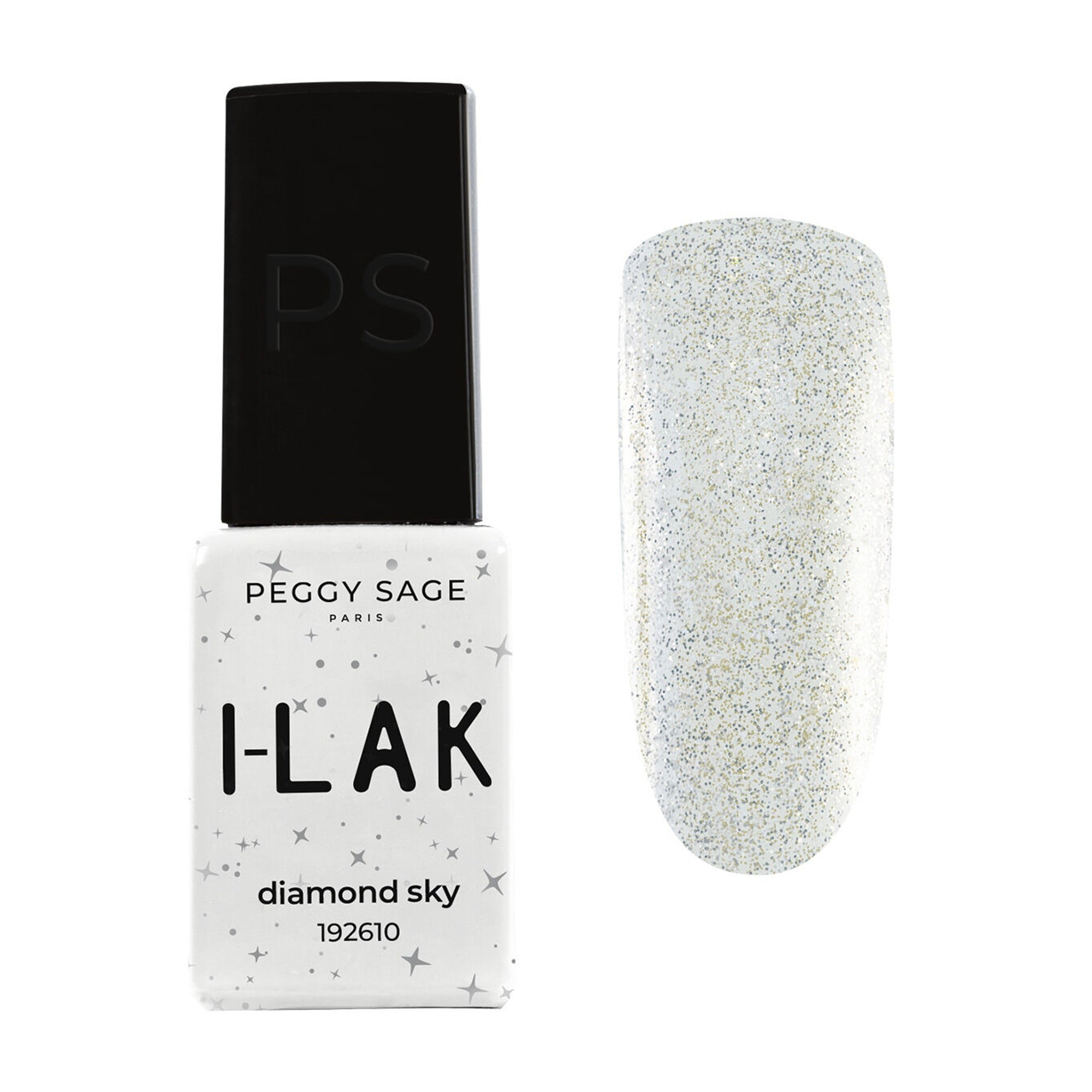 Peggy Sage I-Lak Mini Smalto Semipermanente TPO Free 5ml - Diamond Sky