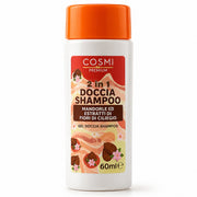 Cosmi Bagnoschiuma Shampoo 2in1 Travel 60ml - Mandorla e Ciliegia