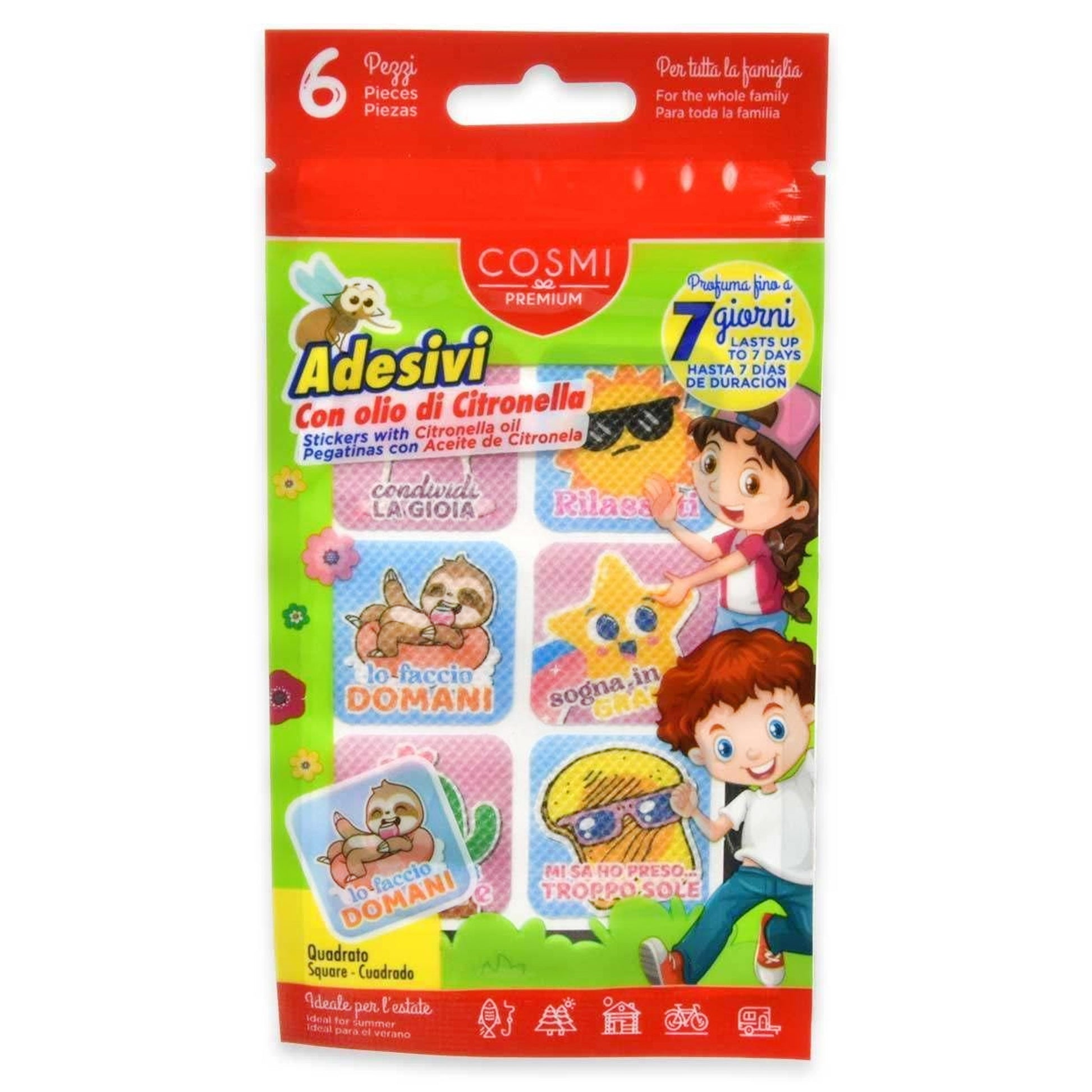 Cosmi Patch Anti Zanzara alla Citronella - 6pz