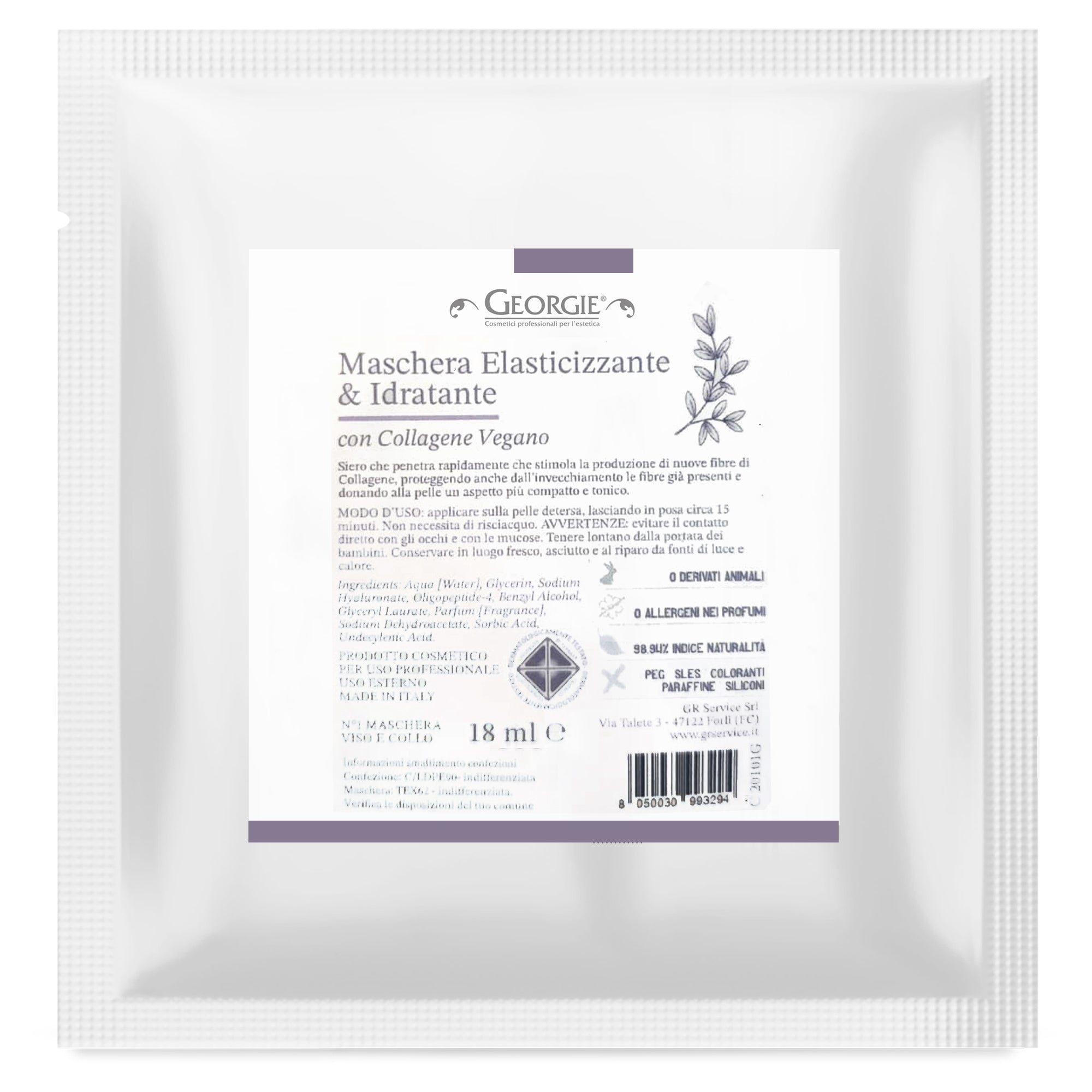Georgie Maschera Elasticizzante Idratante - 18ml