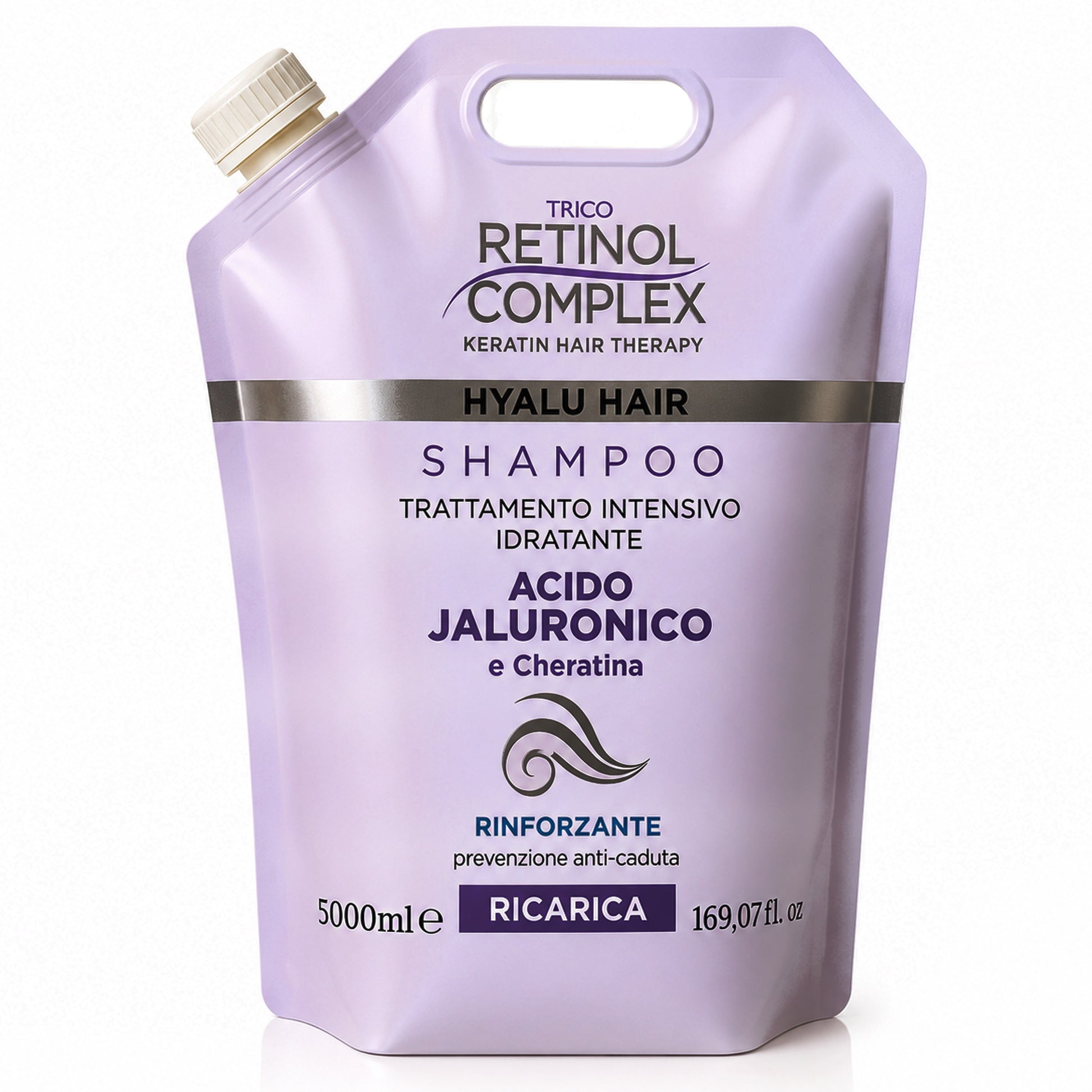 Trico Retinol Complex Hyalu Hair Shampoo Rinforzante - 5 Litri