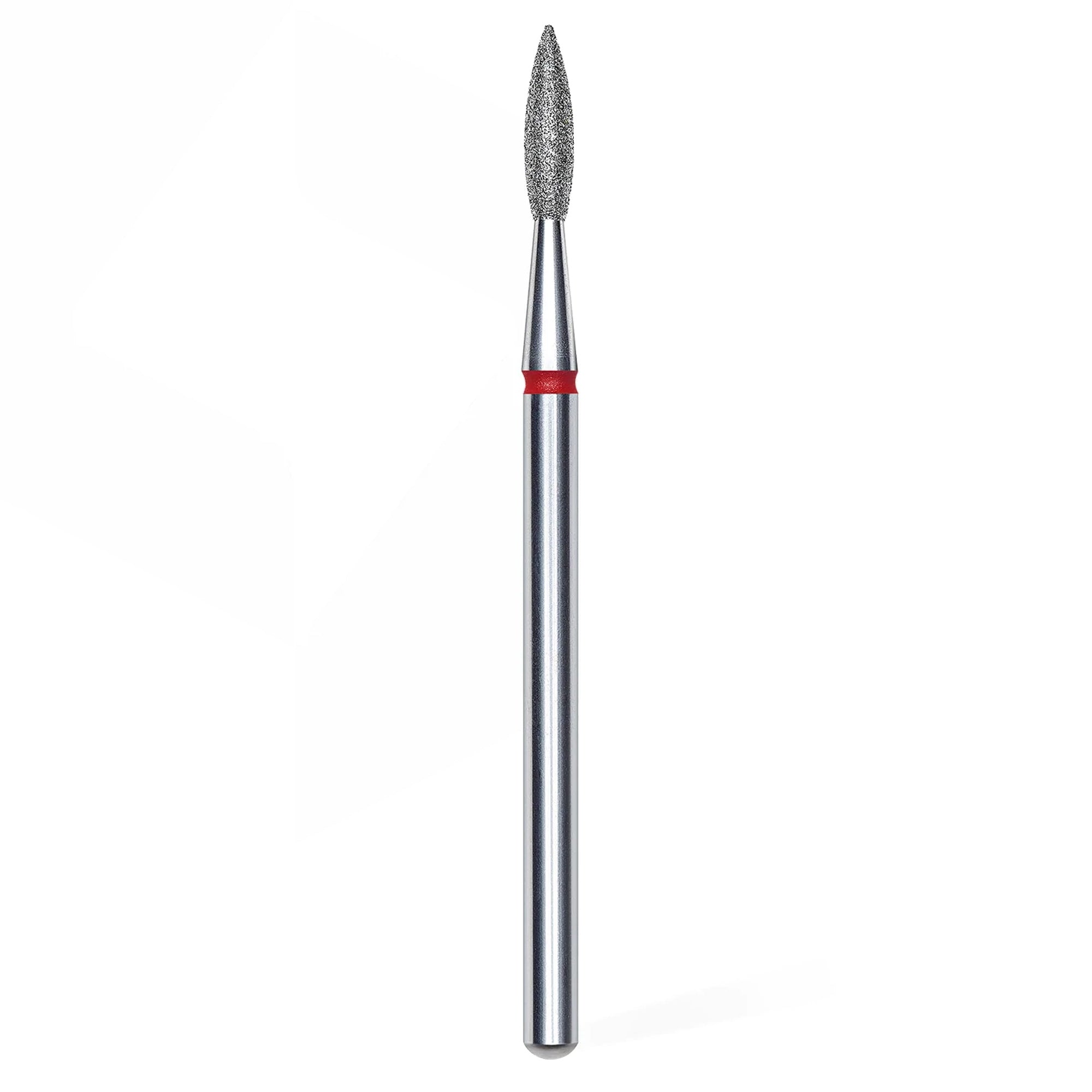 Staleks Pro Punta Fresa Diamantata Fiamma Acuta 2,1 Rosso - 8mm
