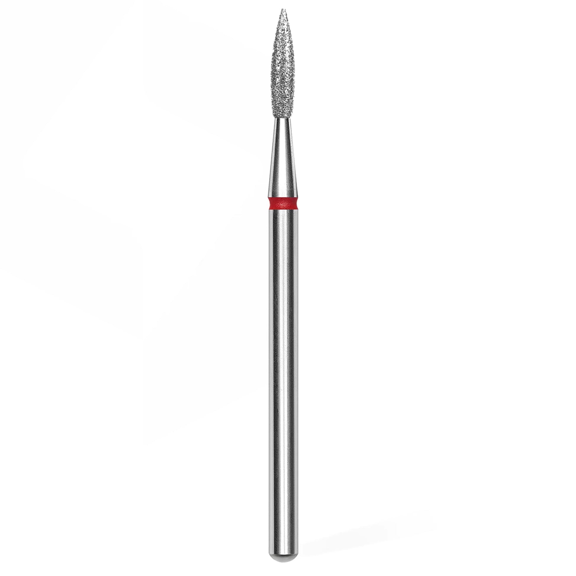 Staleks Pro Punta Fresa Diamantata Fiamma Acuta 2,3 Rosso - 8mm