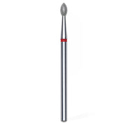 Staleks Pro Punta Fresa Diamantanta Gemma Acuta 2,5 Rosso - 4,5mm