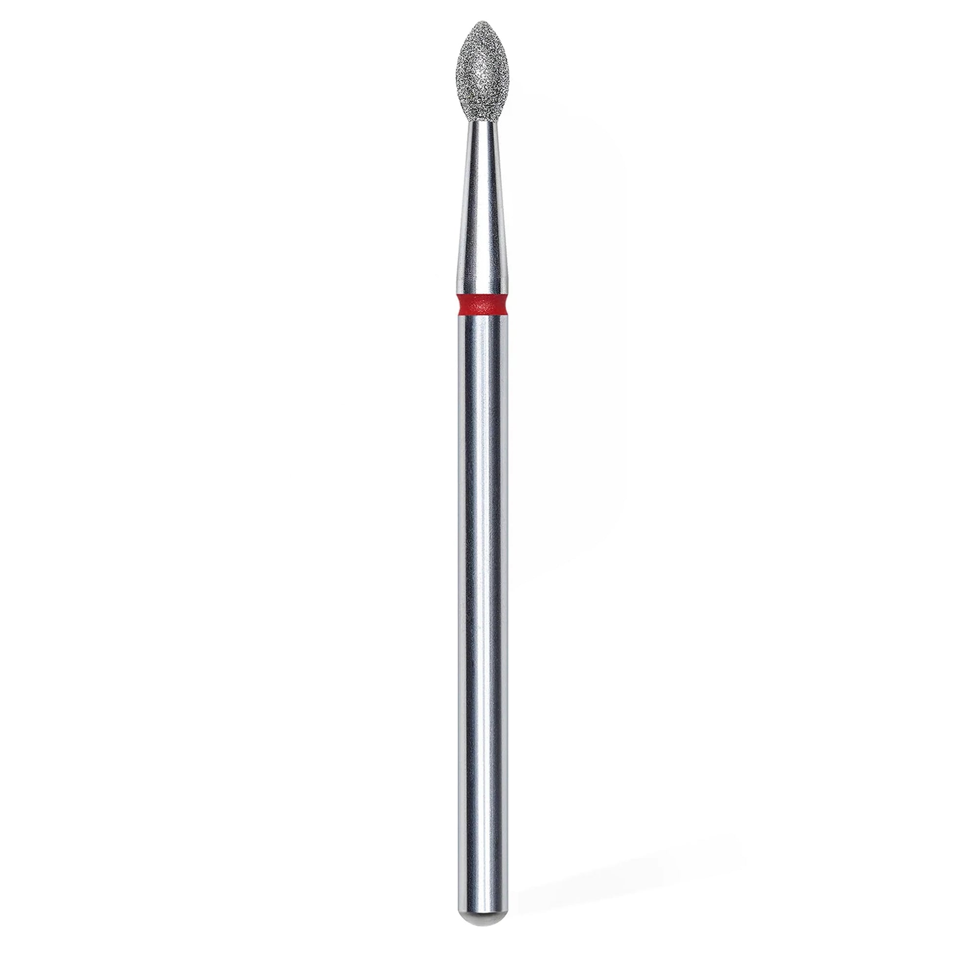 Staleks Pro Punta Fresa Diamantanta Gemma Acuta 2,5 Rosso - 4,5mm