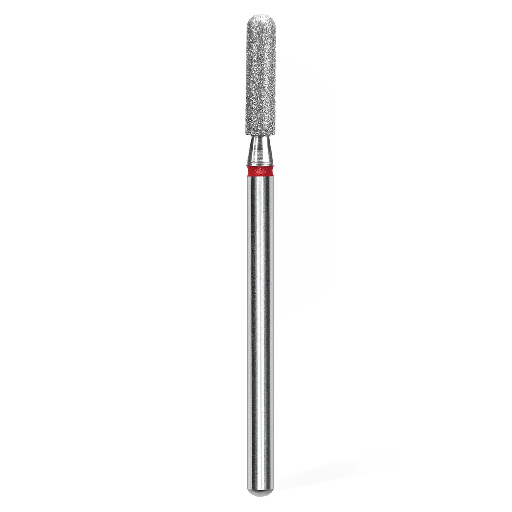 Staleks Pro Punta Fresa Diamantata Cilindro Arrotondato Rosso - 10mm