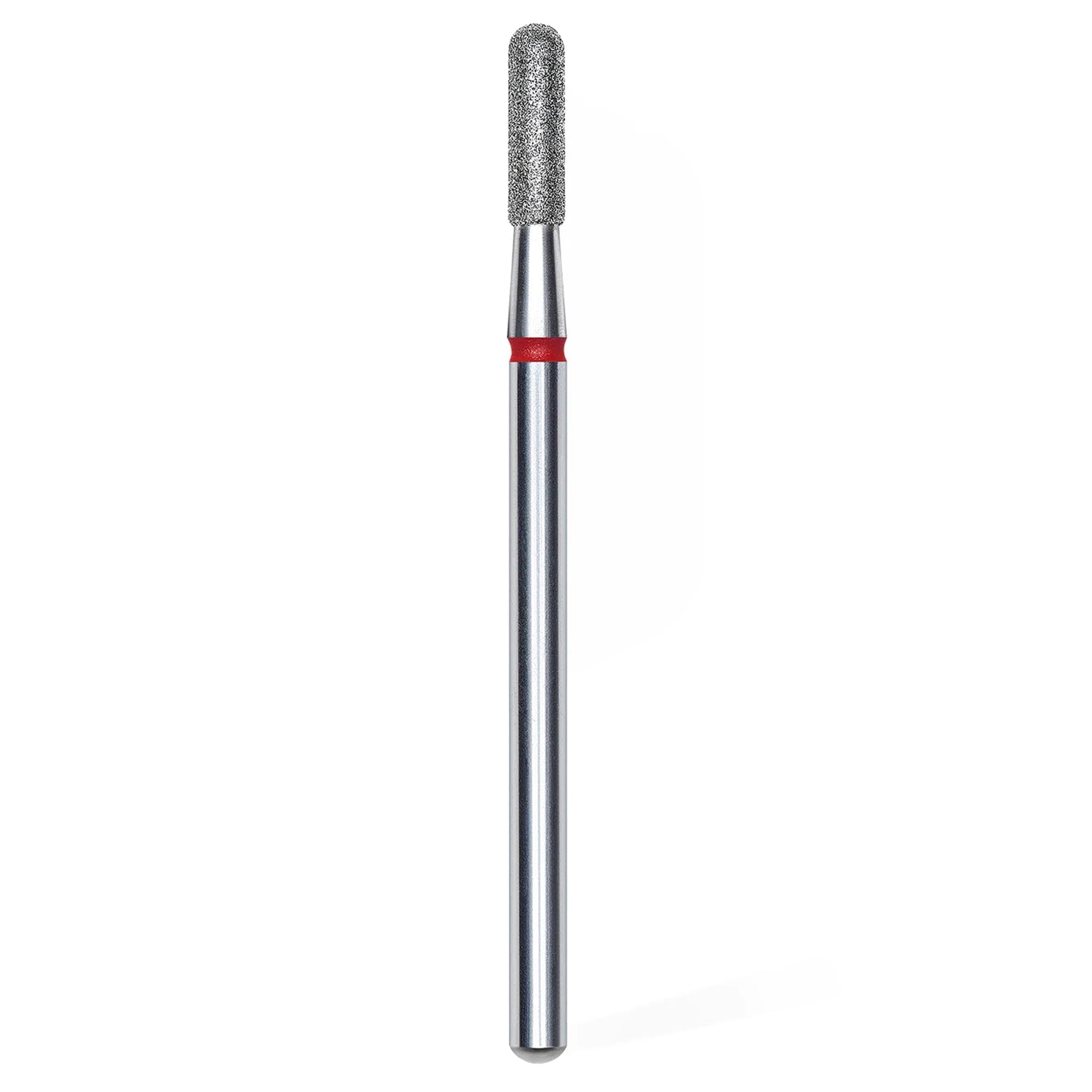 Staleks Pro Punta Fresa Diamantata Cilindro Arrotondato Rosso - 8mm