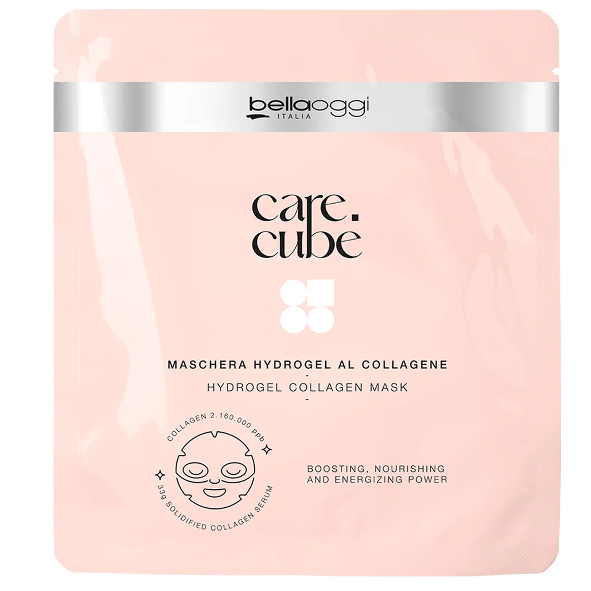 Bellaoggi Care Cube Maschera Viso Hydrogen al Collagene