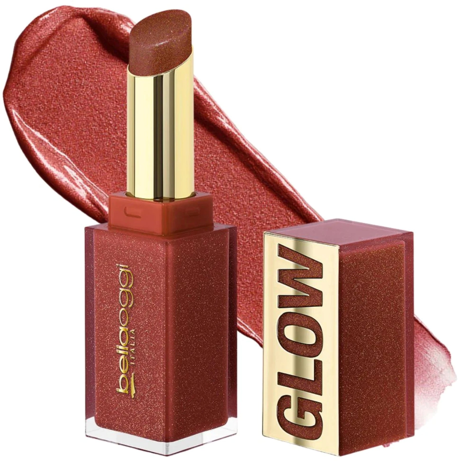 Bellaoggi Glow Affair Lip Glossy Luminoso - 555 Bronze Brown