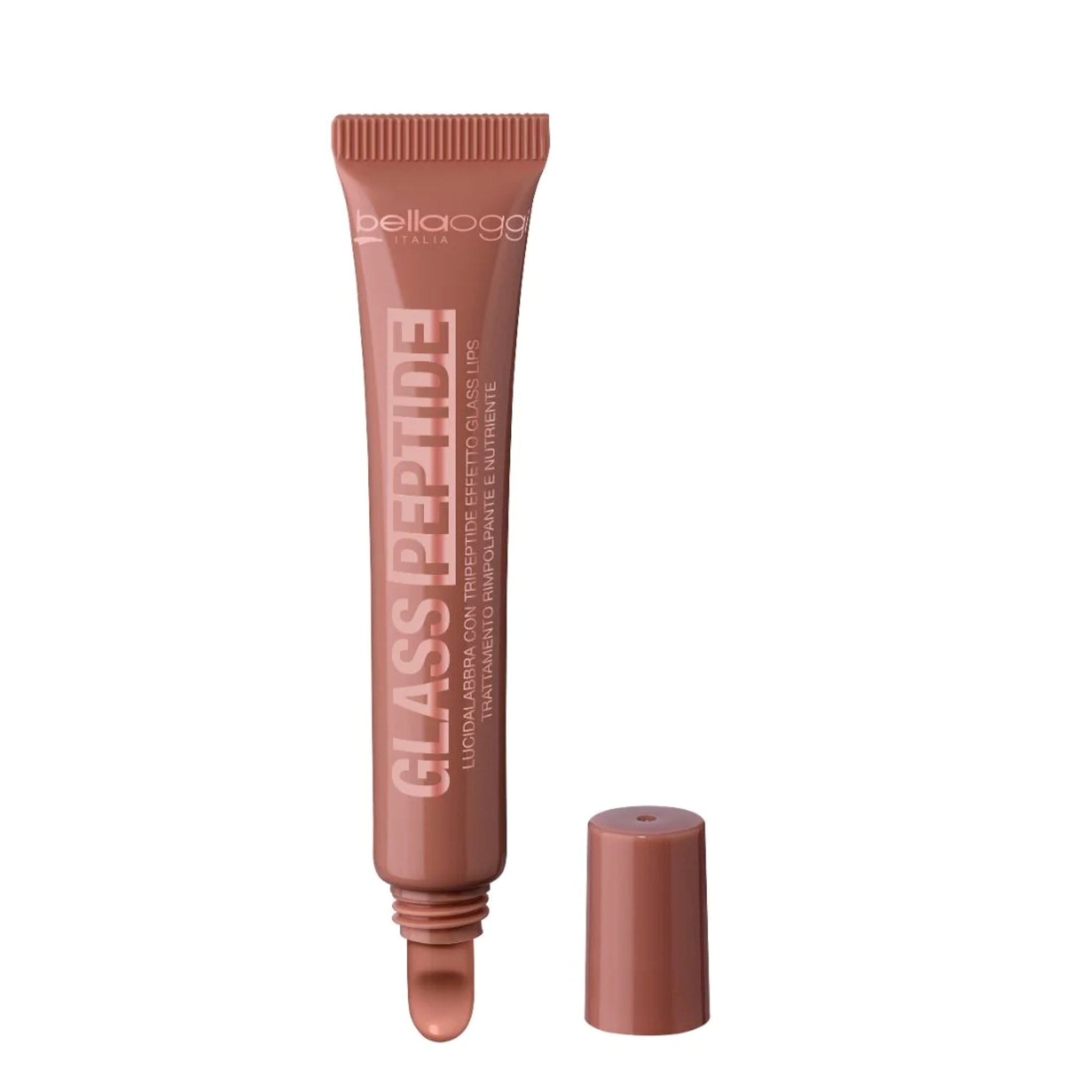 Bellaoggi Glass Peptide Lucidalabbra Effetto Glass - 107 Milk e Coffee