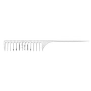 JRL Pettine a Coda Fine Teeth Tail Comb 9,8" - Bianco