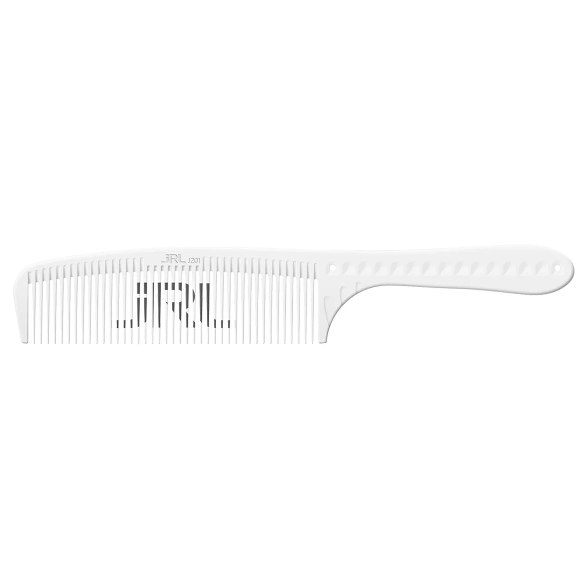 JRL Pettine Barbering Comb 7,6" - Bianco