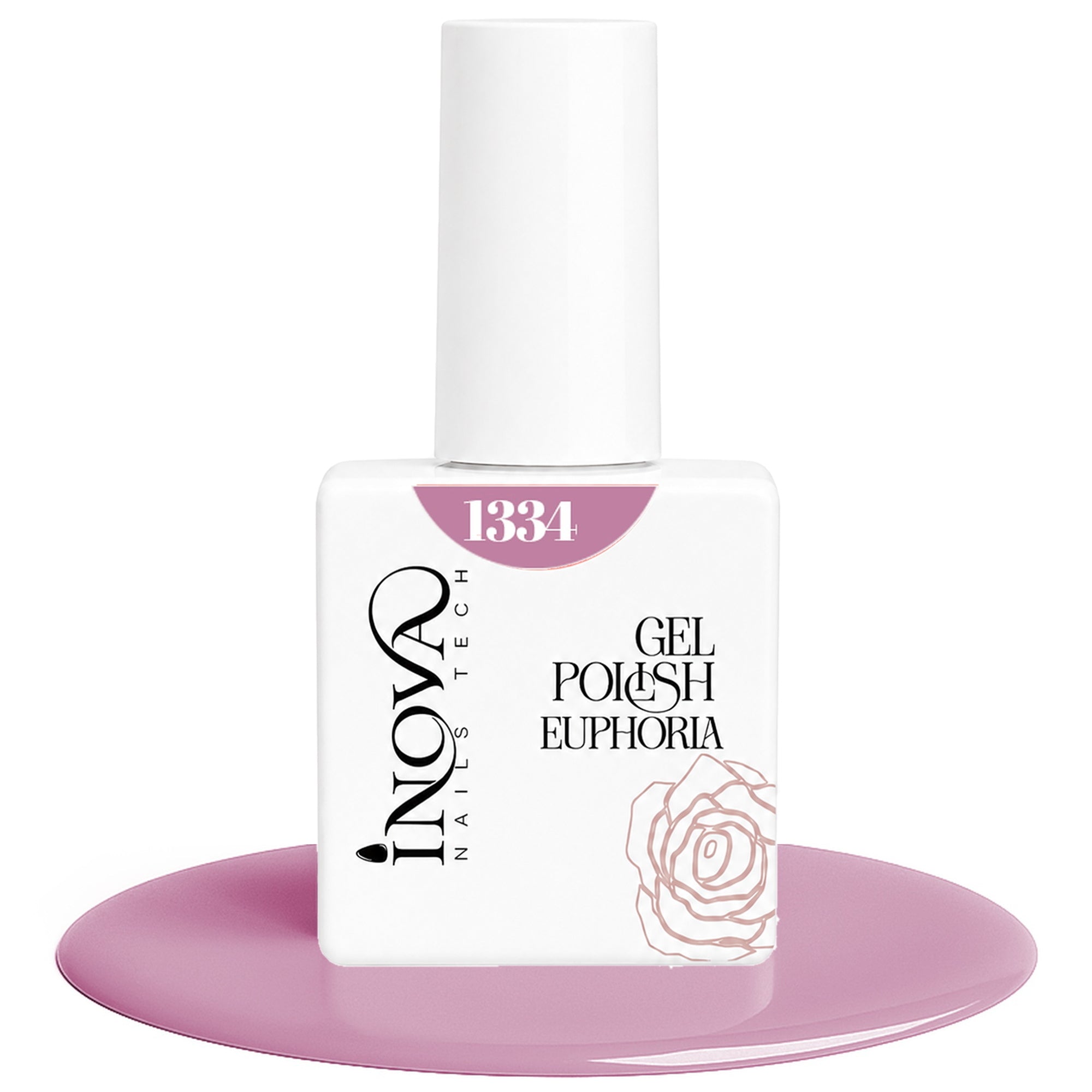 Inova Nails Tech Smalto Semipermanente 12ml - 1334 Rosa Cipria