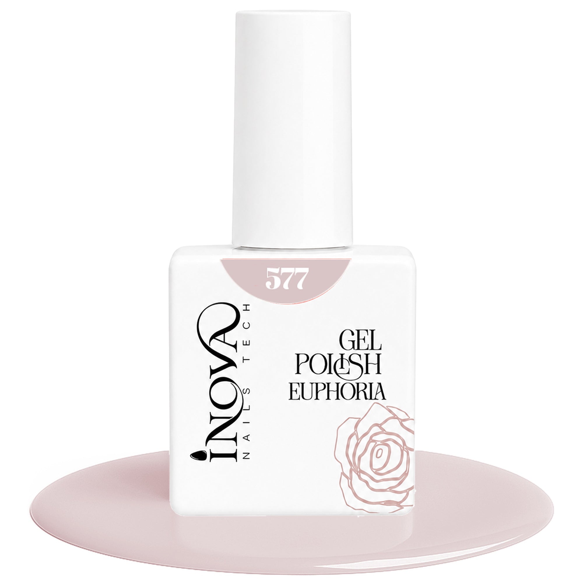 Inova Nails Tech Smalto Semipermanente 12ml - 577 Rosa Cipria