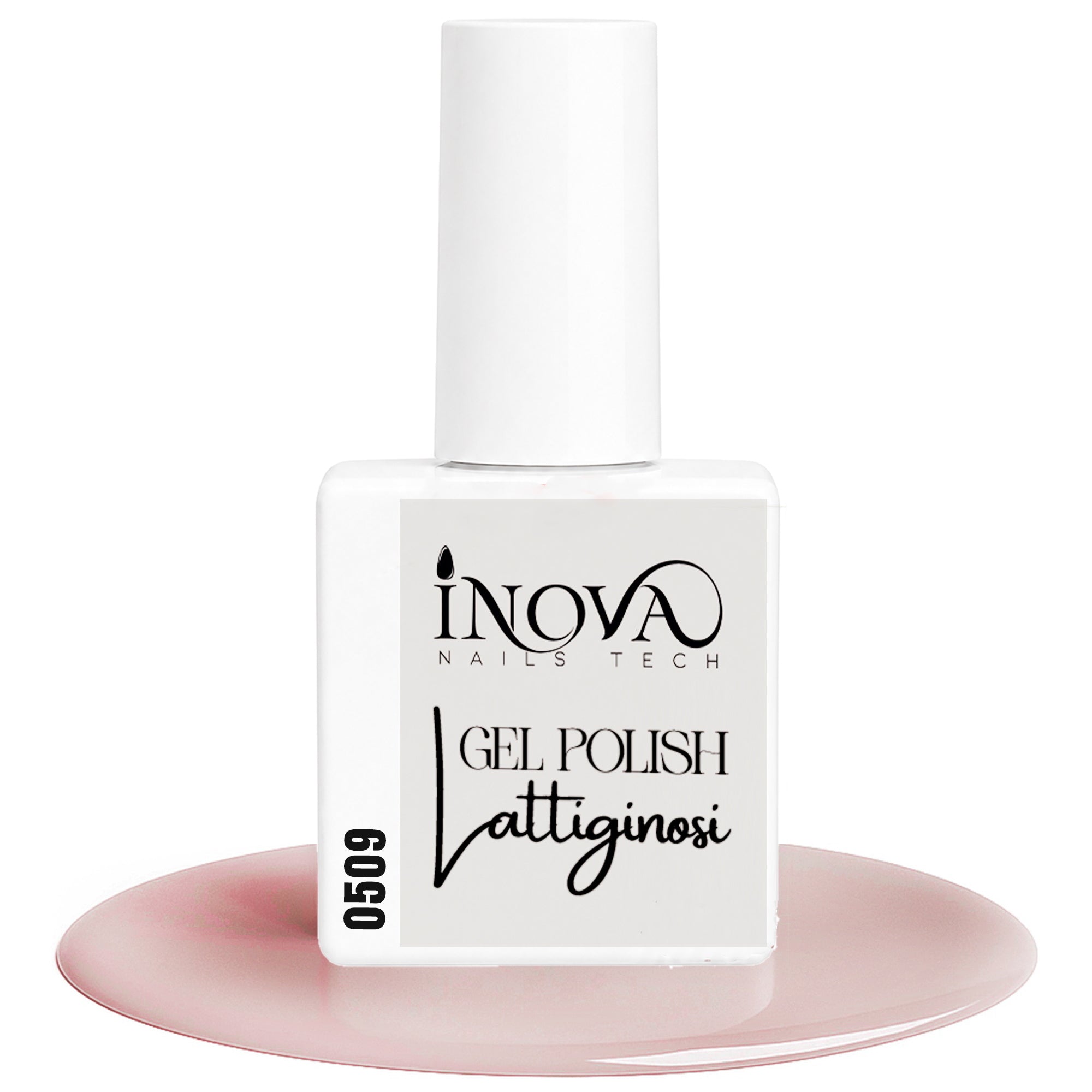 Inova Nails Tech Smalto Semipermanente 12ml - 0509 Lattiginoso