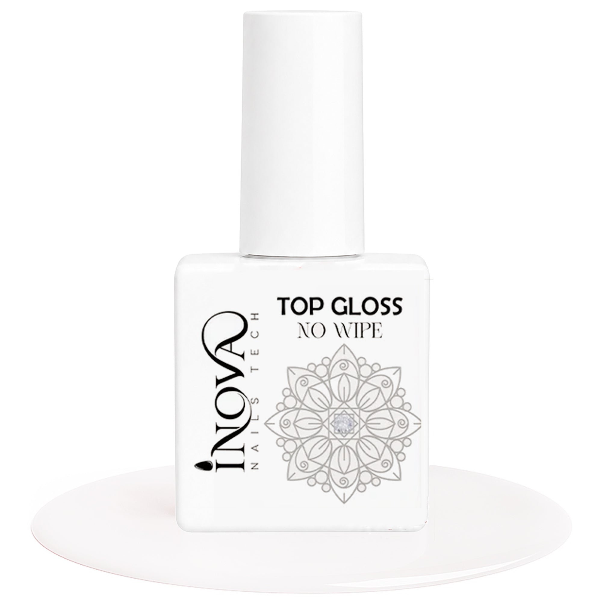 Inova Nails Tech Top Gloss No Wipe - 12ml