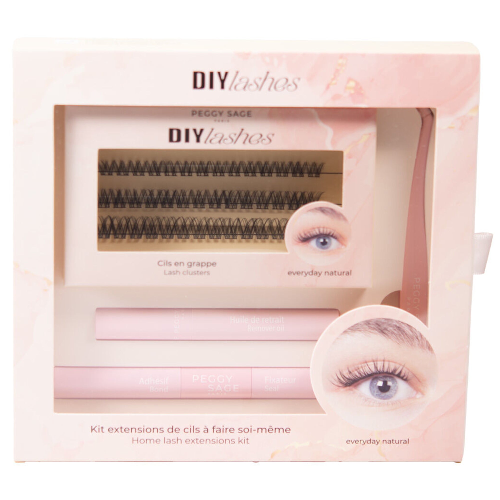 Peggy Sage Kit Extension Ciglia Fai da Te - Everyday Natural