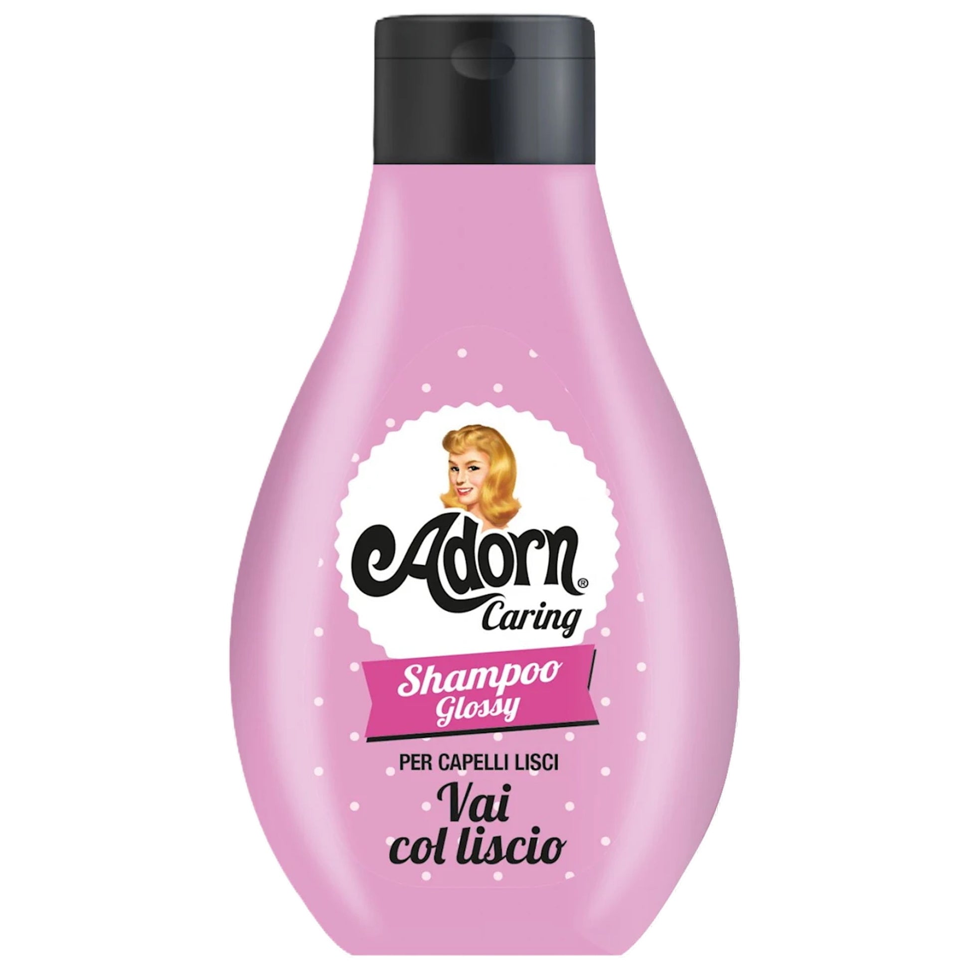 Adorn Caring Shampoo Glossy Capelli Lisci - 250ml