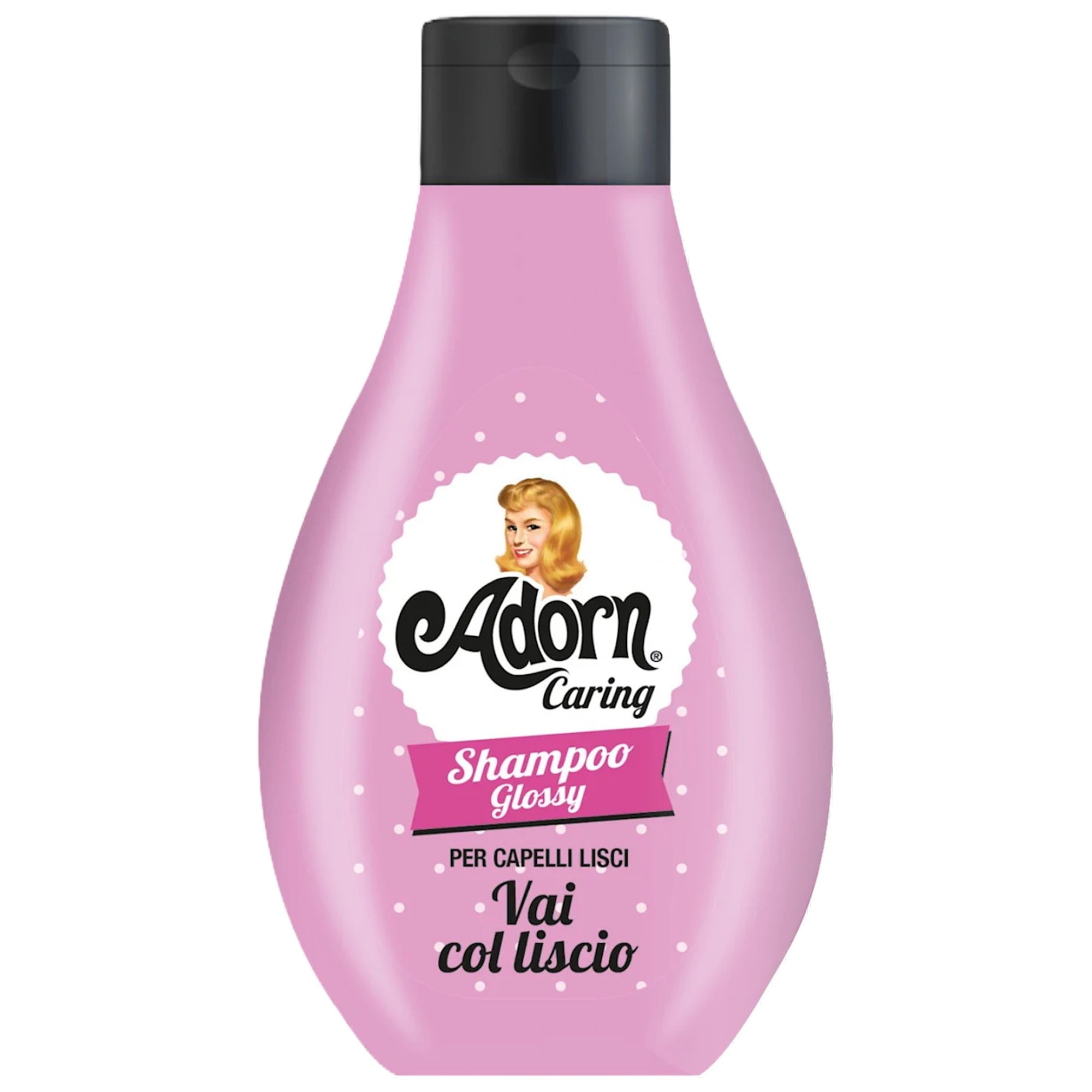 Adorn Caring Shampoo Glossy Capelli Lisci - 250ml