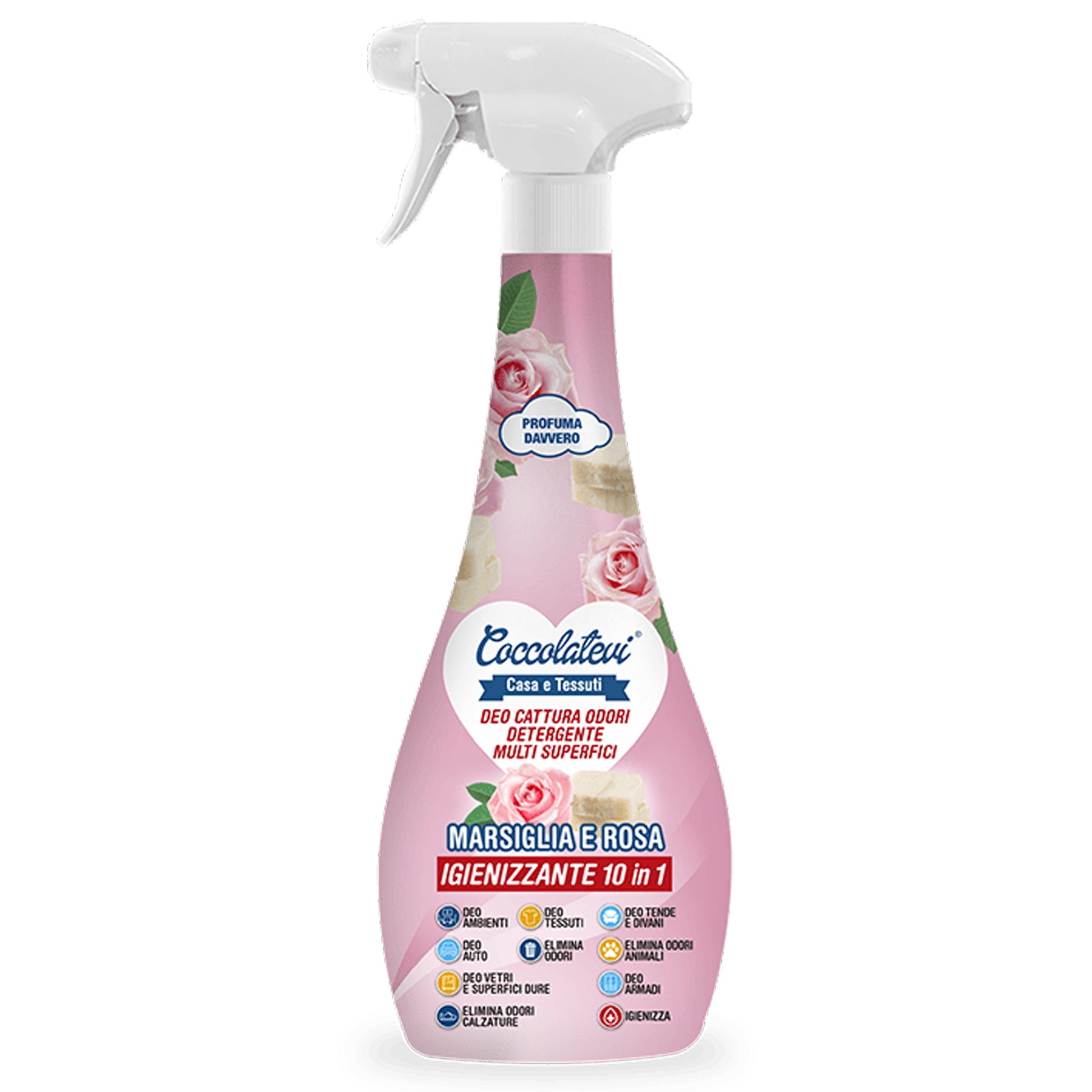 Coccolatevi Detergente Cattura Odori 300ml - Marsiglia e Rosa