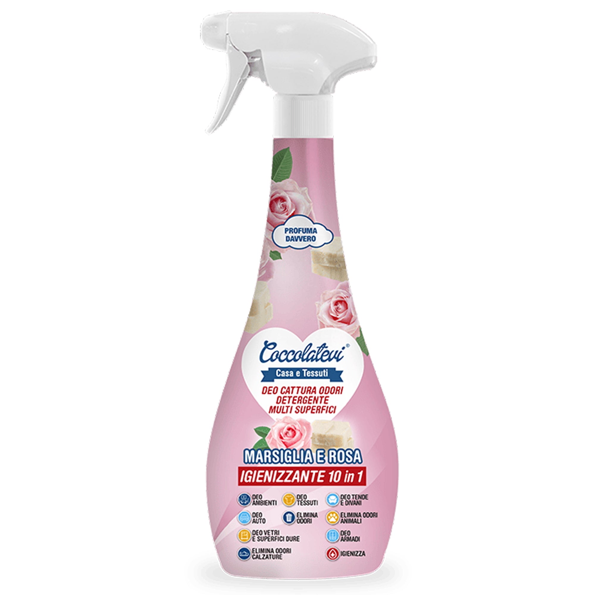 Coccolatevi Detergente Cattura Odori 300ml - Marsiglia e Rosa