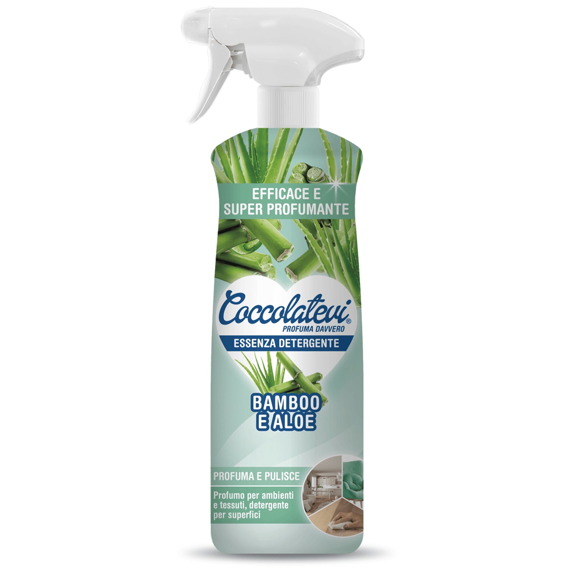 Coccolatevi Detergente Essenza Ambienti 750ml - Bamboo e Aloe