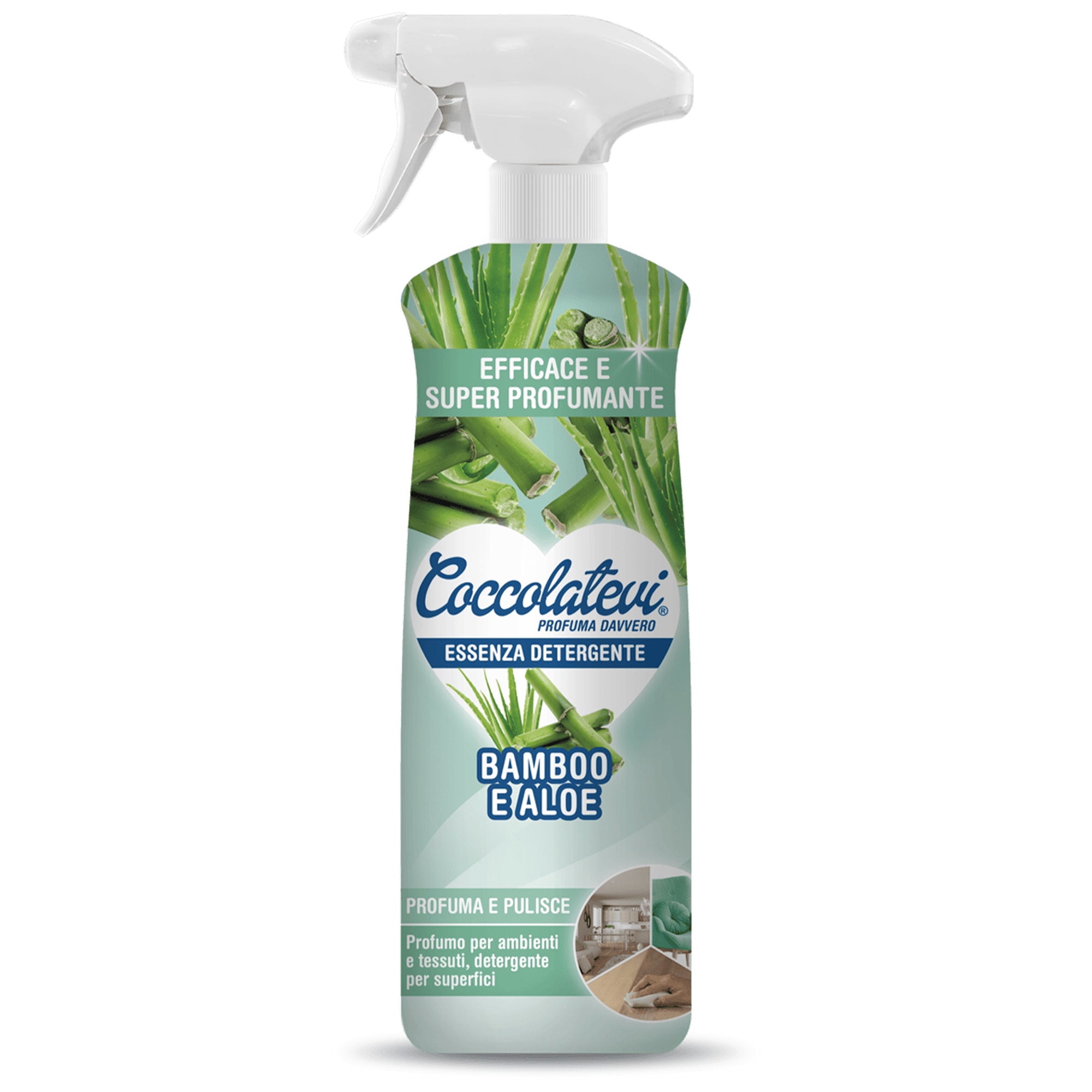 Coccolatevi Detergente Essenza Ambienti 750ml - Bamboo e Aloe