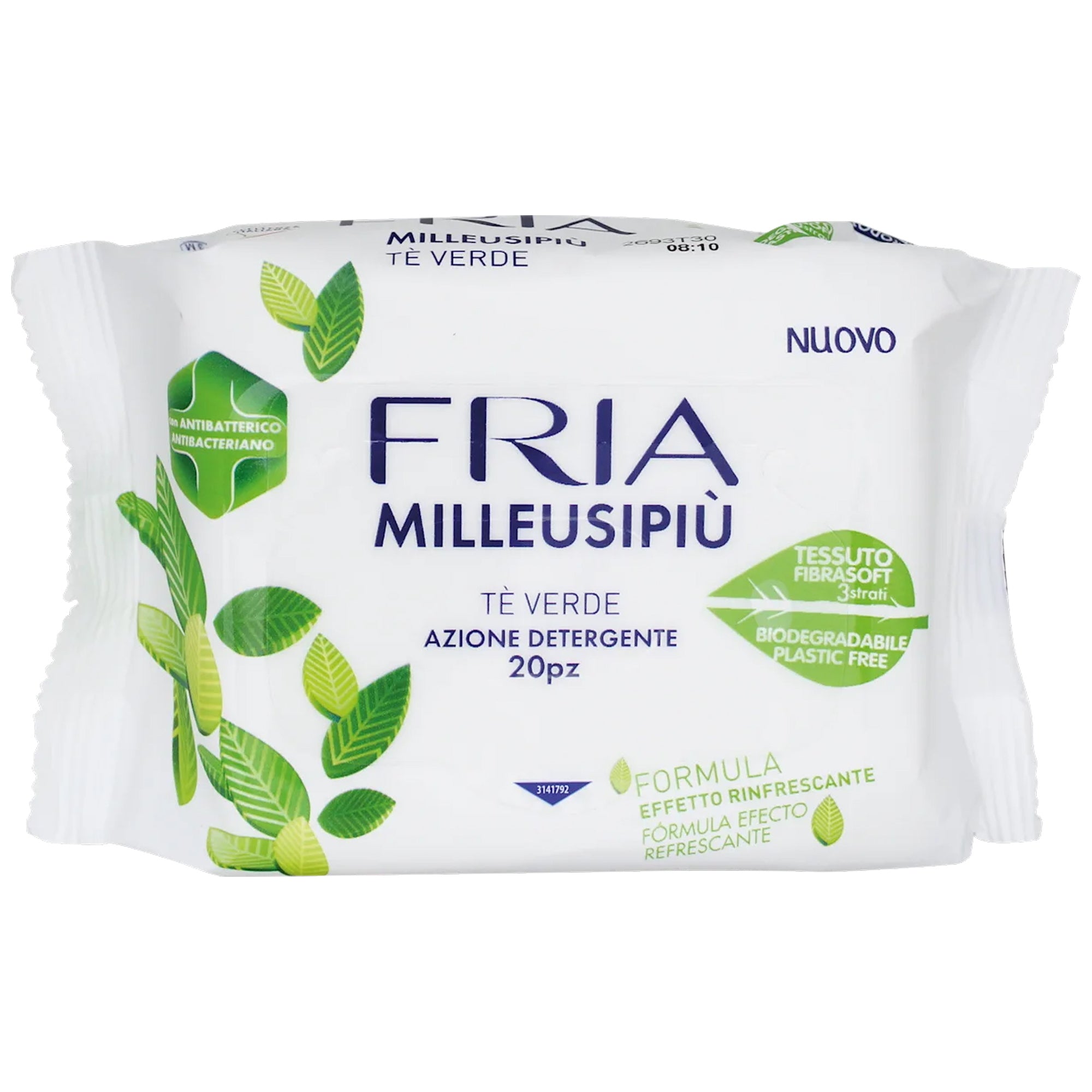 Fria Salviettine Detergenti Milleusi 20pz - Te Verde