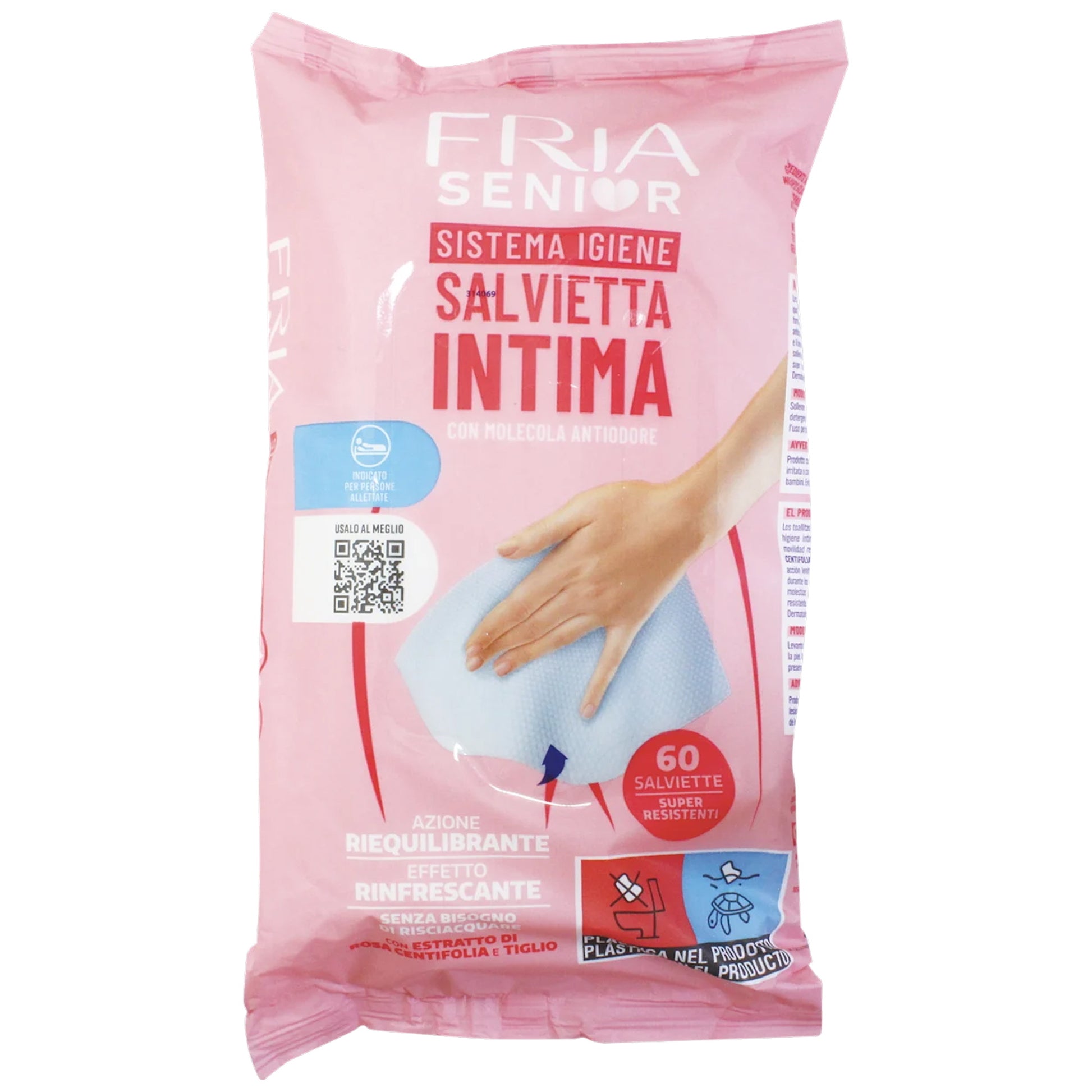 Fria Senior Salviette Igiene Intima - 60pz