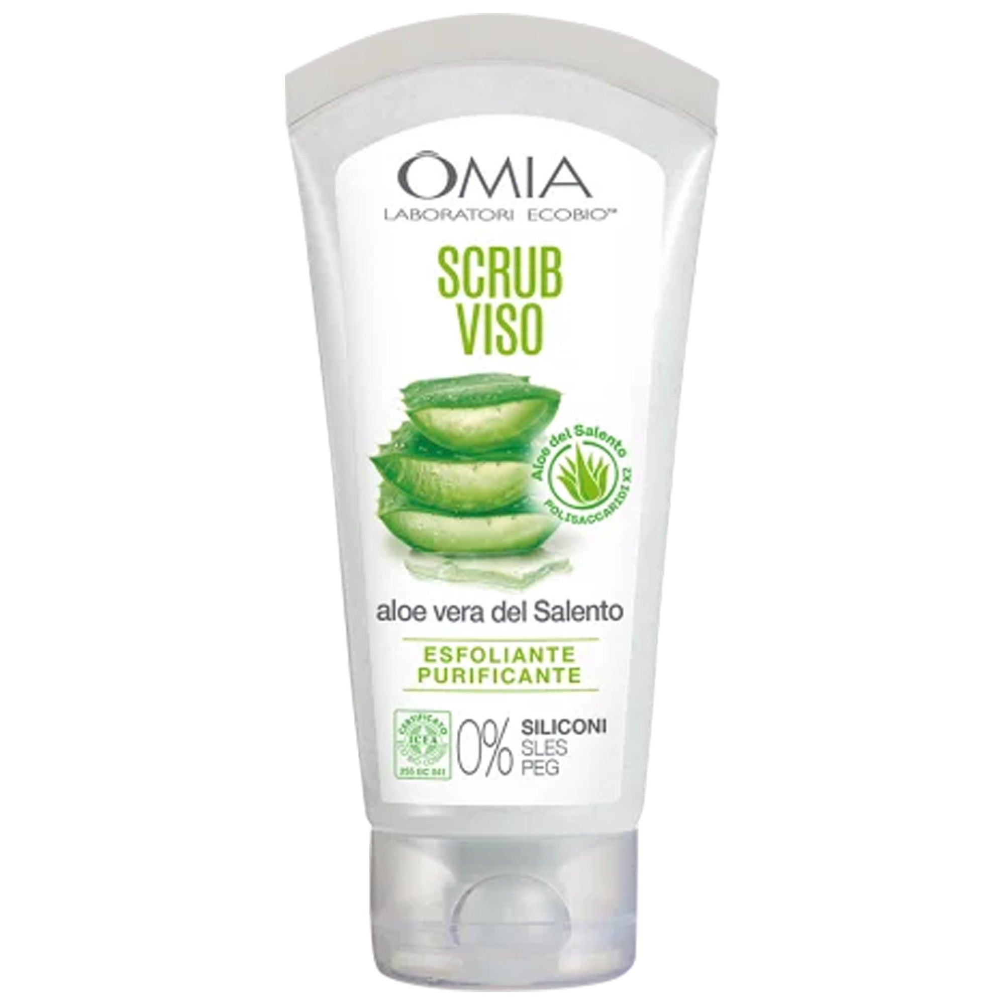 Omia Visage Scrub Viso Aloe Vera - 75ml