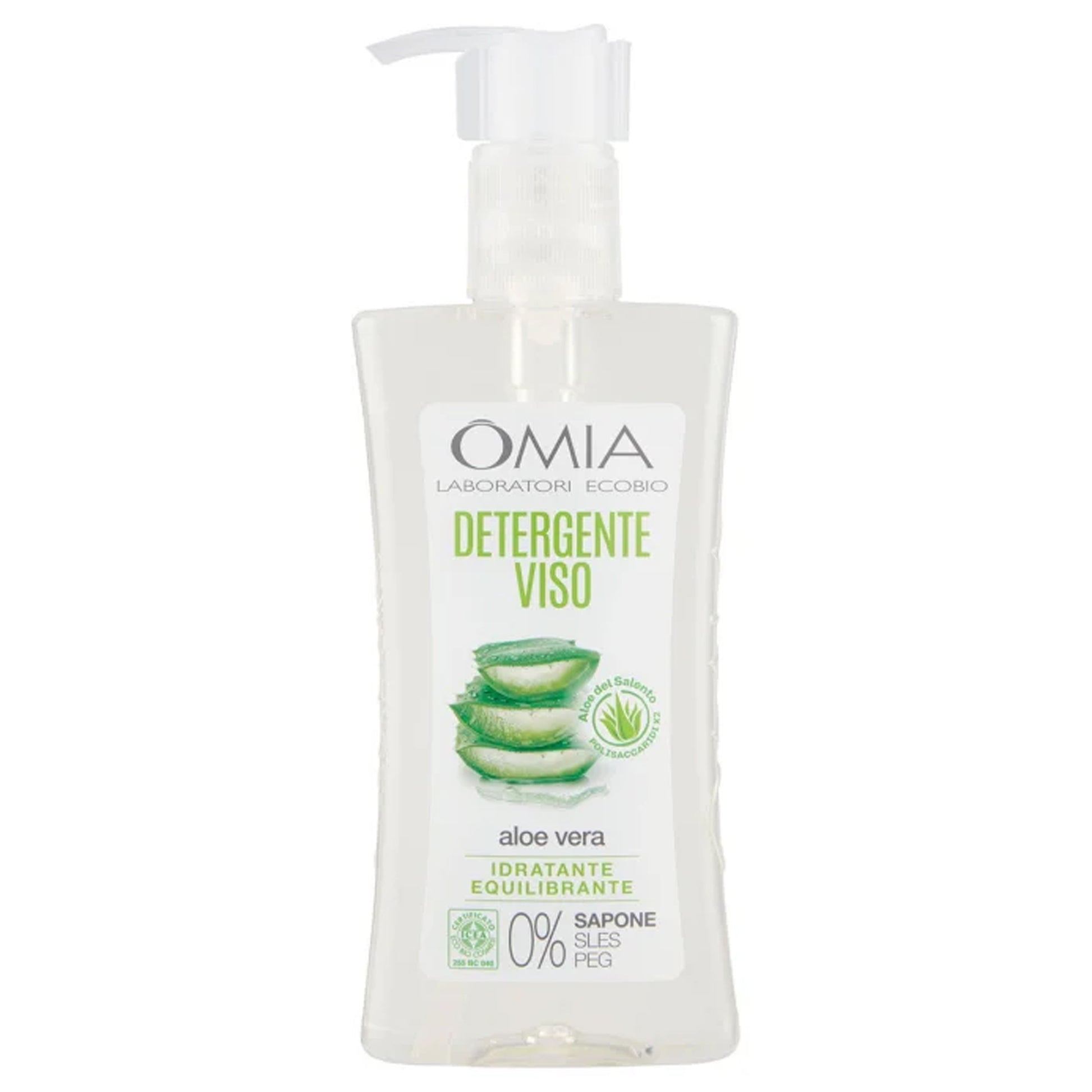 Omia Visage Detergente Viso Aloe Vera - 200ml