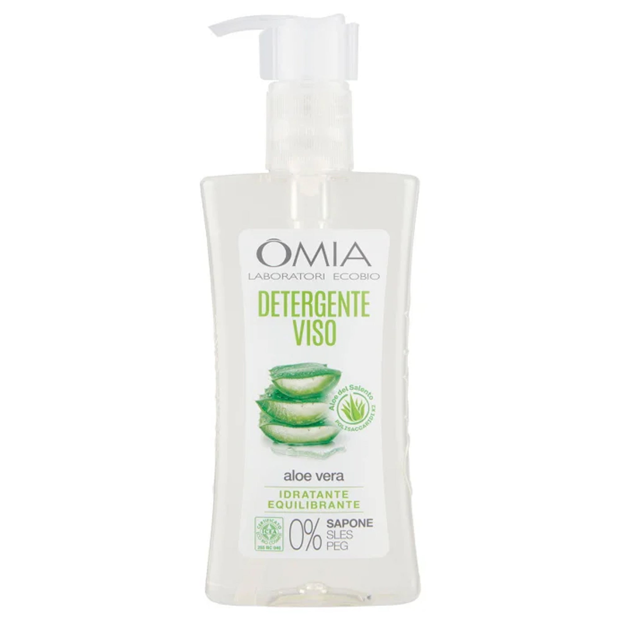 Omia Visage Detergente Viso Aloe Vera - 200ml