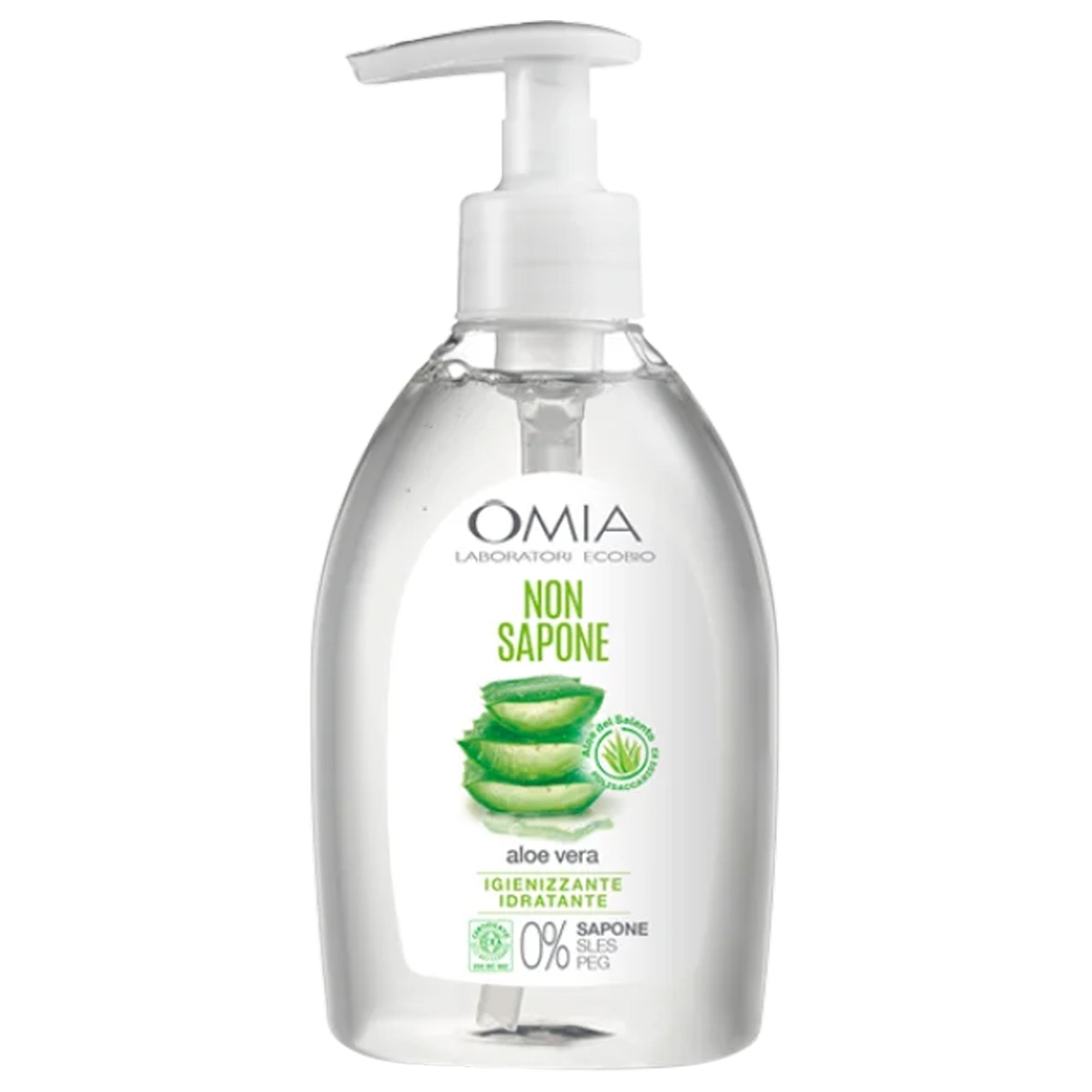 Omia Non Sapone Mani e Viso Aloe Vera - 300ml