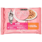 Purina One Gatto Junior Filettini 4x85gr - Pollo