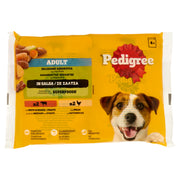 Pedigree Cibo Umido Cani 4x100g - Manzo Fegato Pollo
