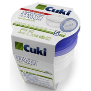 Cuki Contenitori Ermetici con Coperchio per Sughi - 5pz