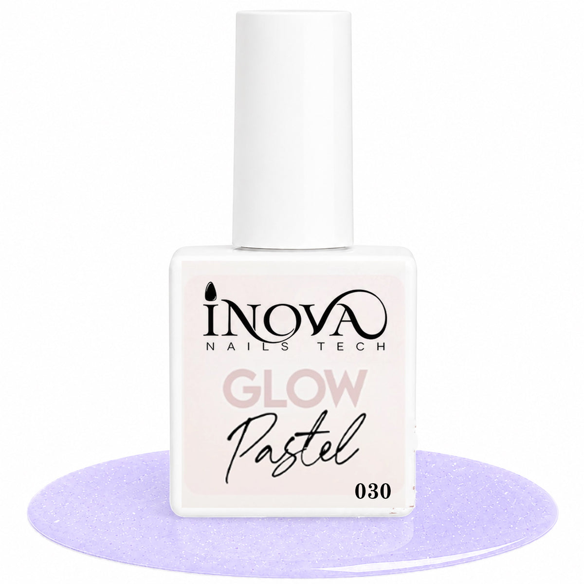 Inova Nails Tech Smalto Semipermanente 12ml - Glow Pastel 030