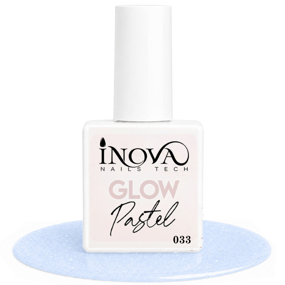 Inova Nails Tech Smalto Semipermanente 12ml - Glow Pastel 033
