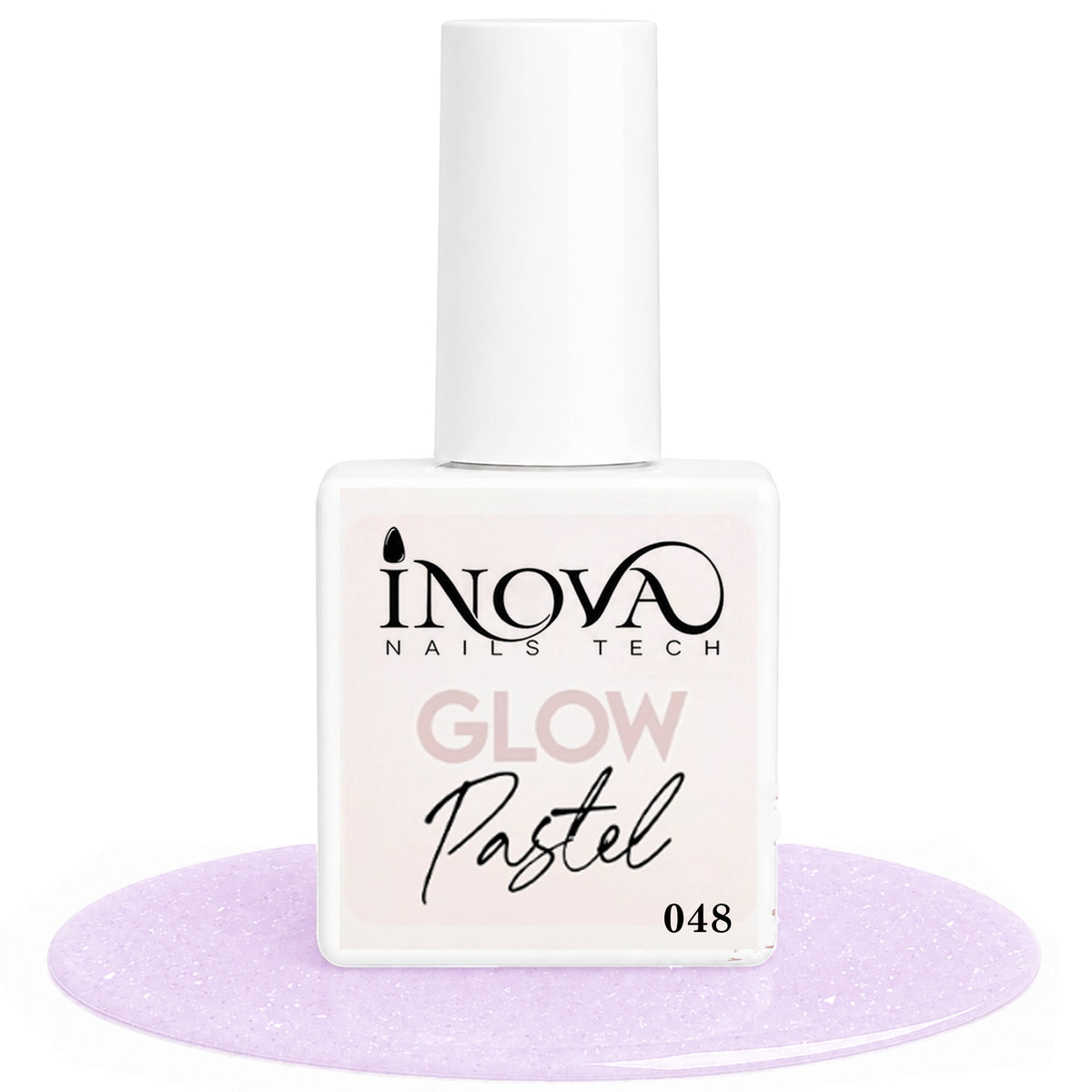 Inova Nails Tech Smalto Semipermanente 12ml - Glow Pastel 048