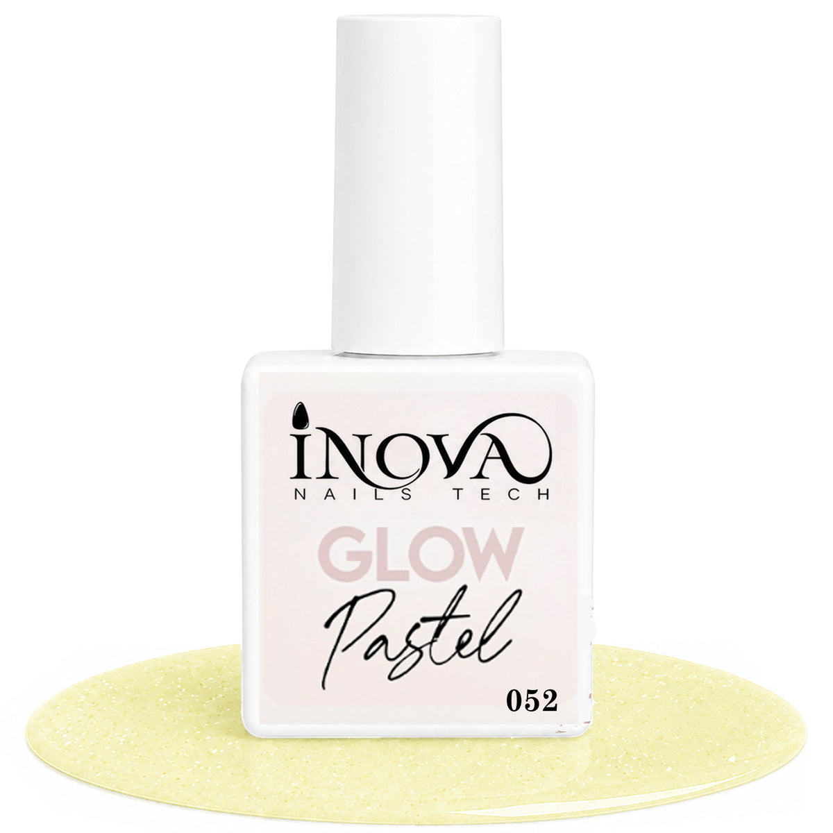 Inova Nails Tech Smalto Semipermanente 12ml - Glow Pastel 052