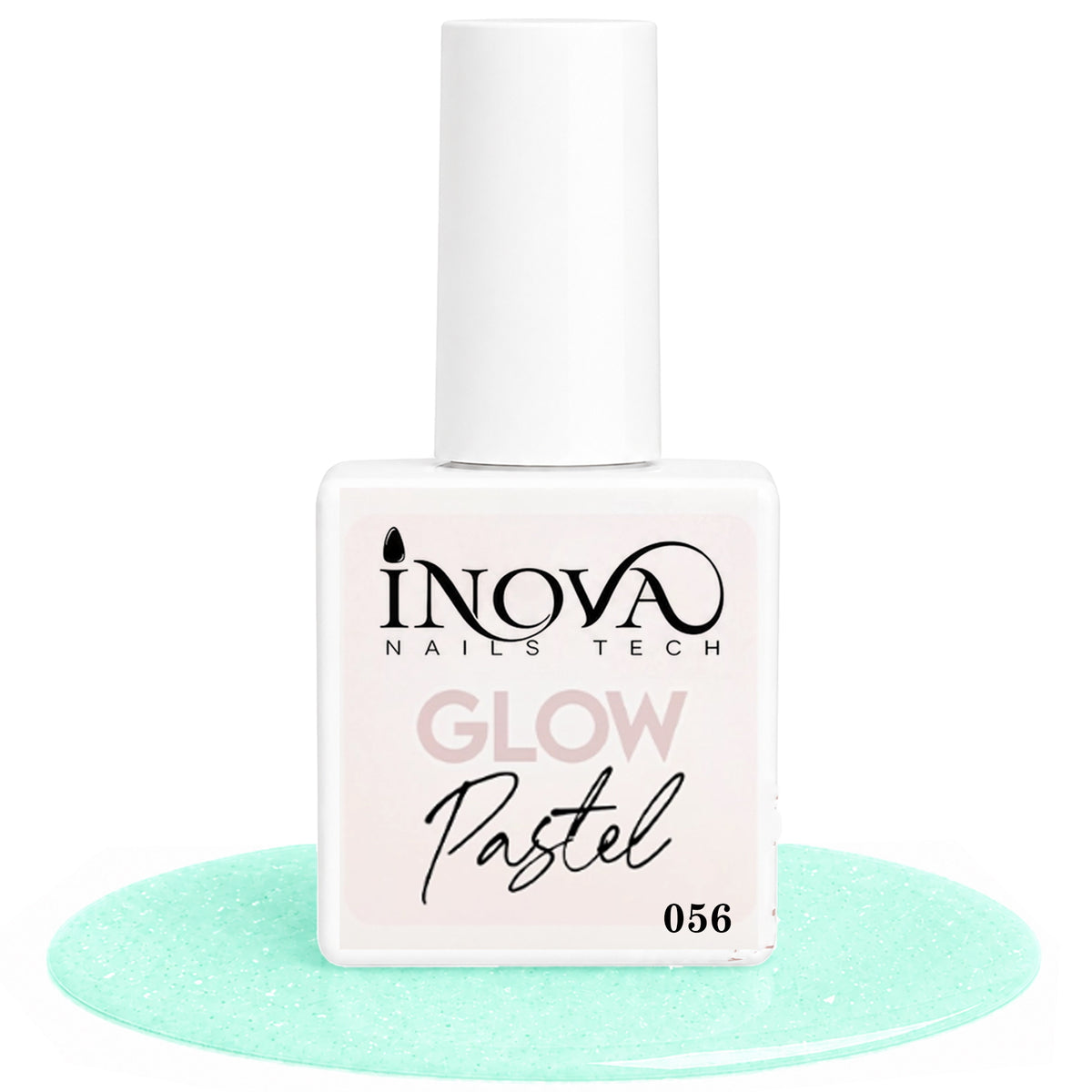 Inova Nails Tech Smalto Semipermanente 12ml - Glow Pastel 056
