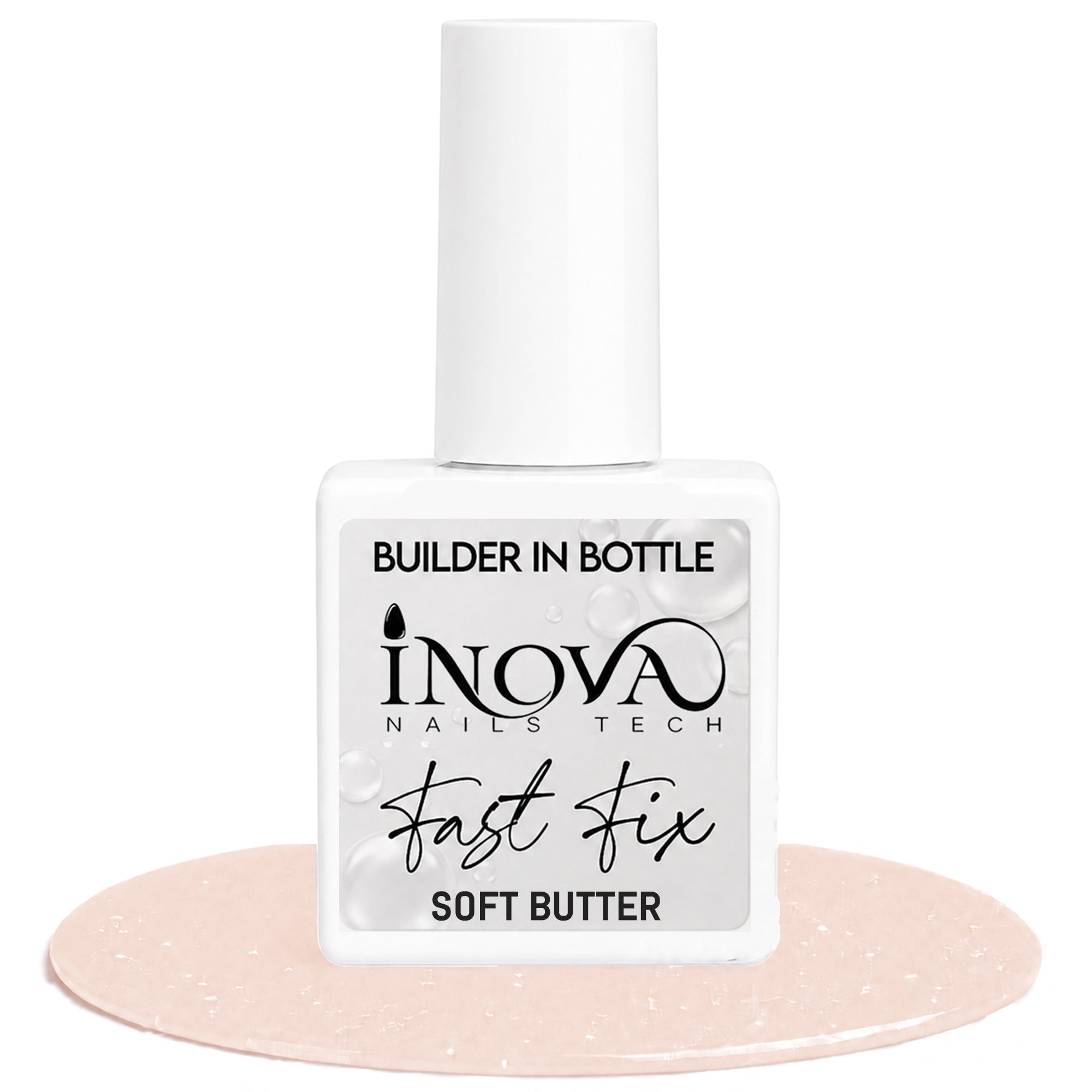 Inova Nails Tech Fast Fix Builer Gel 12ml - 03 Soft Butter