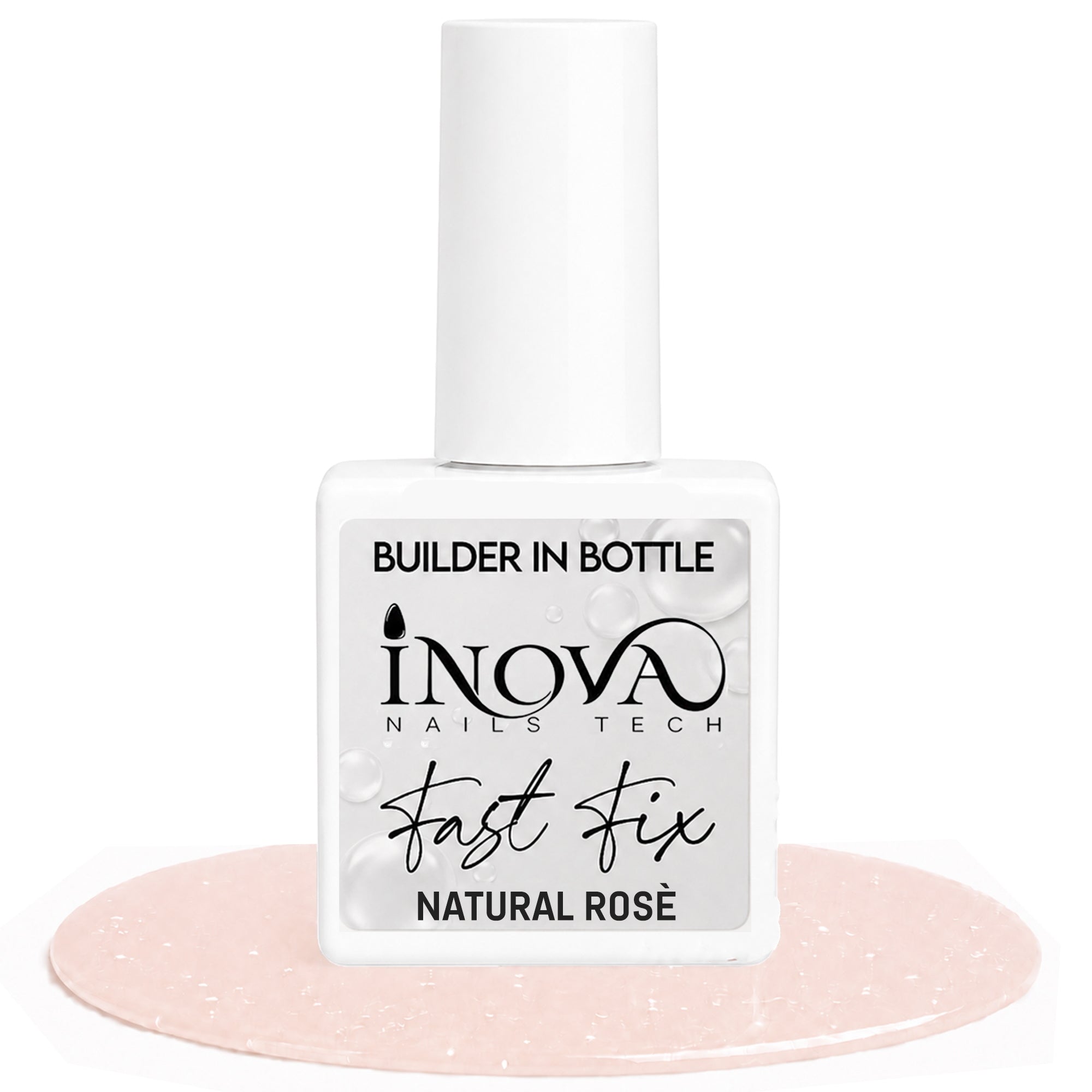 Inova Nails Tech Fast Fix Builer Gel 12ml - 188 Natural Rose