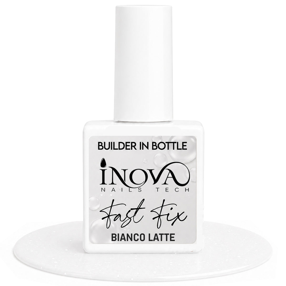 Inova Nails Tech Fast Fix Builer Gel 12ml - 280 Bianco Latte